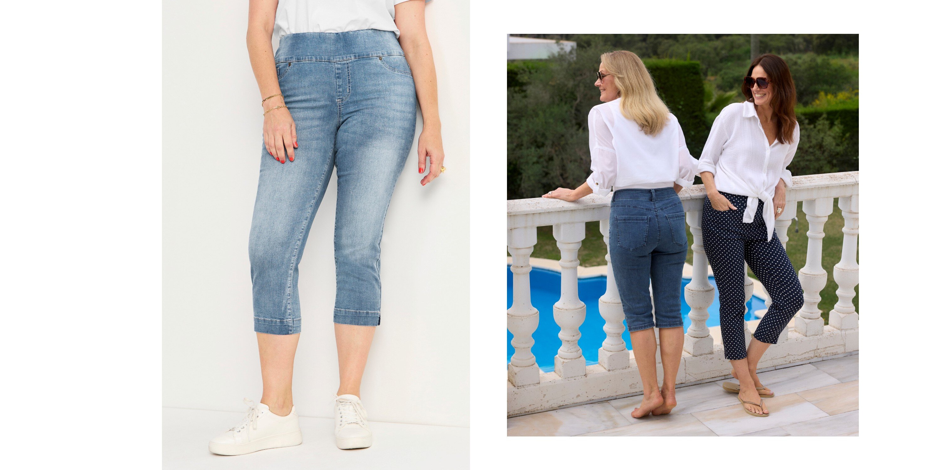 Spodnie capri