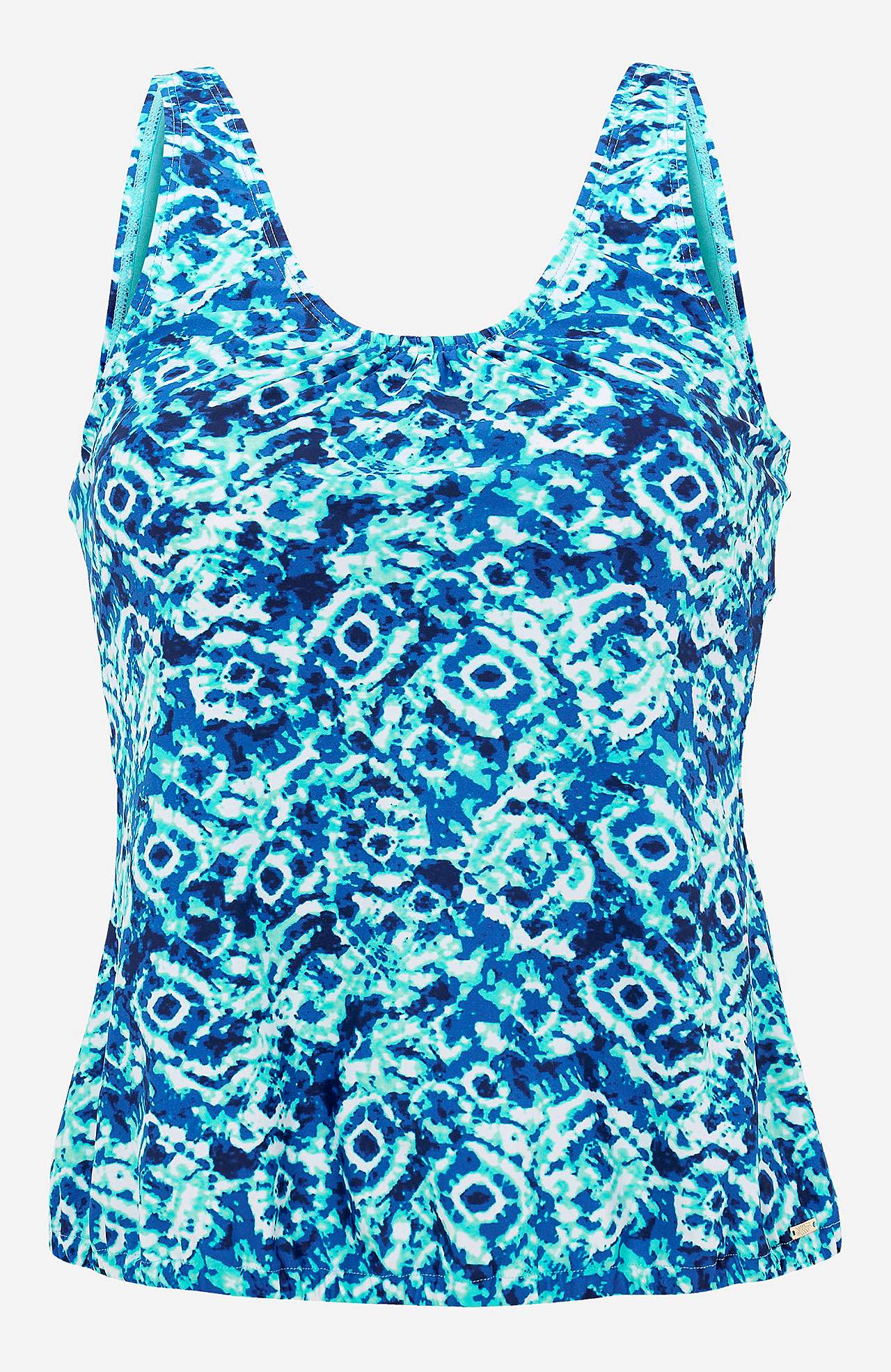 Tankini w niebieskie wzory z Cellbes Cellbes