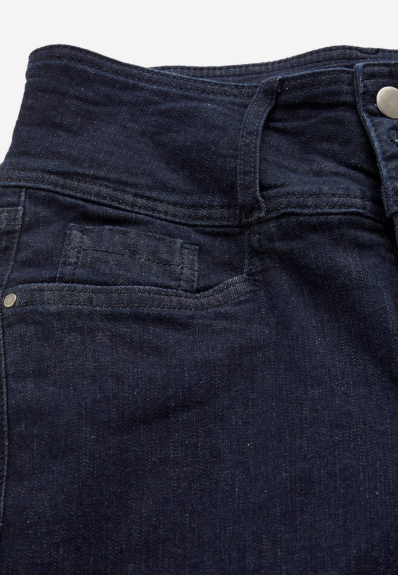 Jeansy bootcut z wysokim stanem