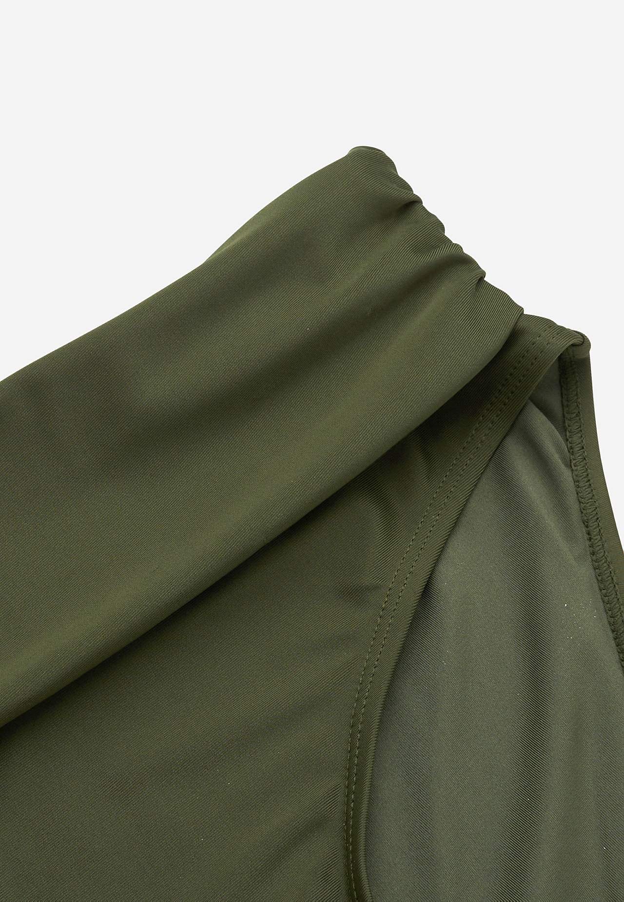 Majtki do bikini ze składaną krawędzią w talii Amalfi