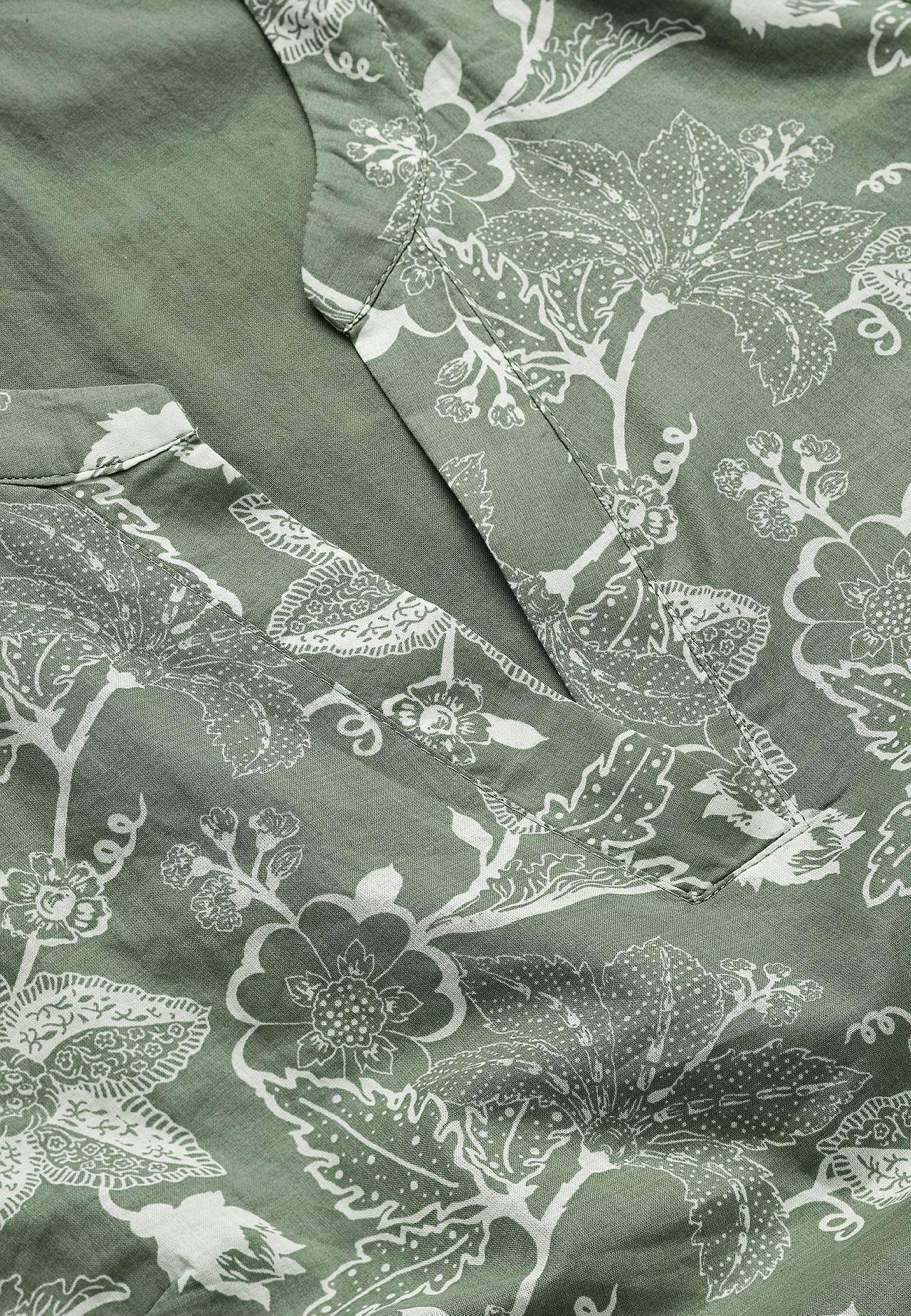 Sukienka bawełniana z falbanką