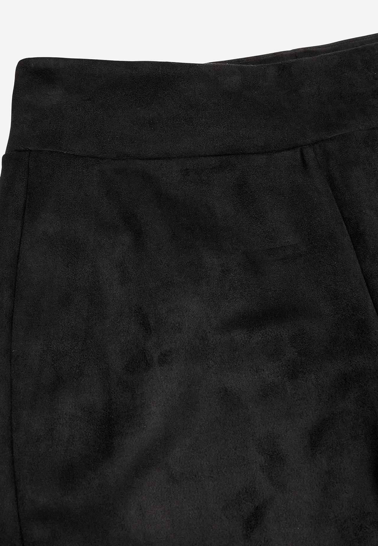 Legginsy ze zamszowym fasonem