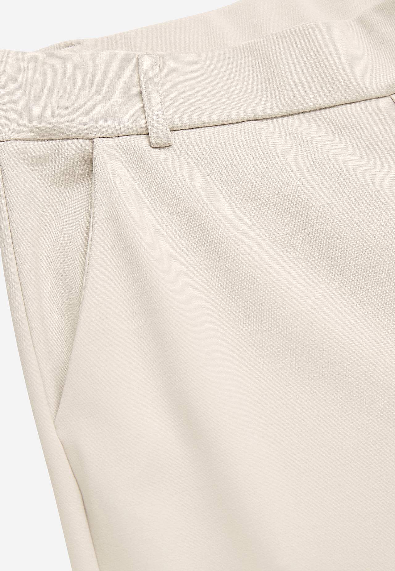 Szerokie spodnie z dżerseju z kieszeniami Lisa