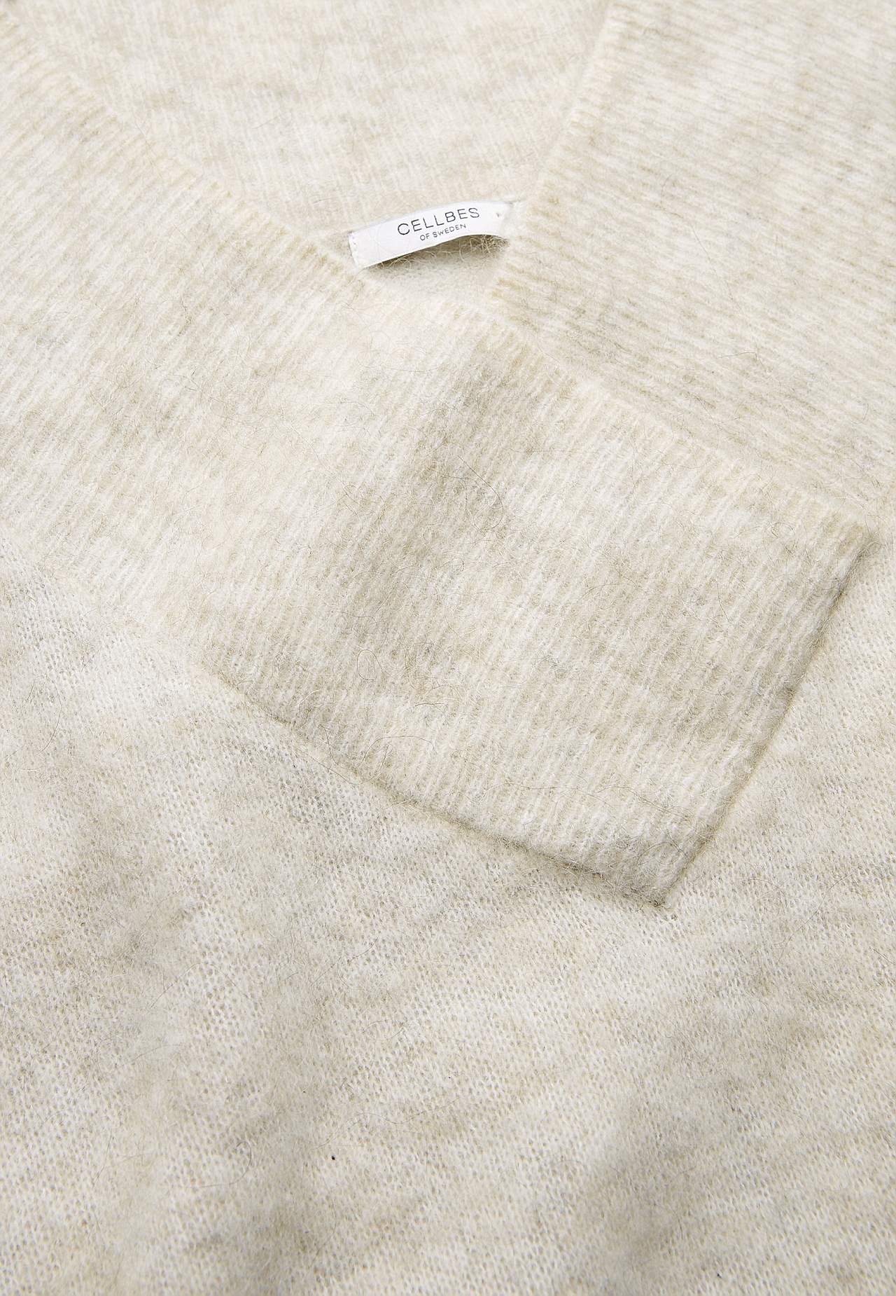 Sweter Premium z mieszanki moheru i wełny