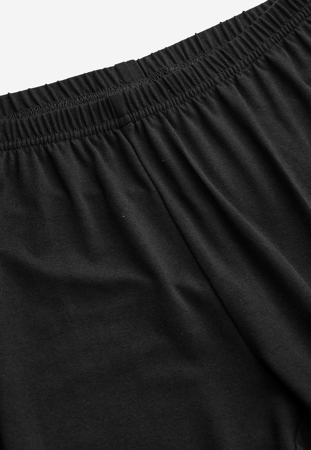 Legginsy rybaczki z dżerseju