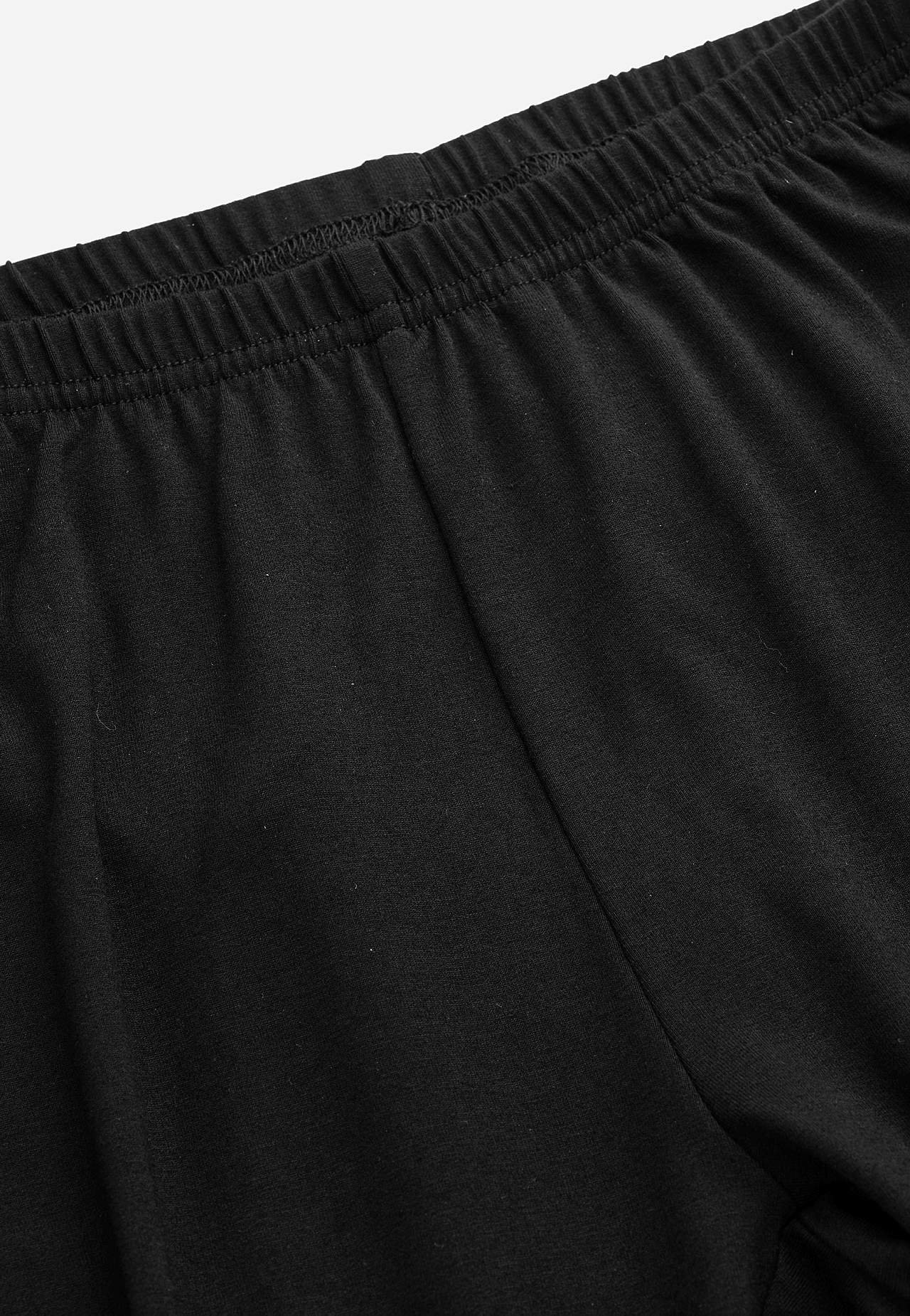 Elastyczne legginsy z dżerseju