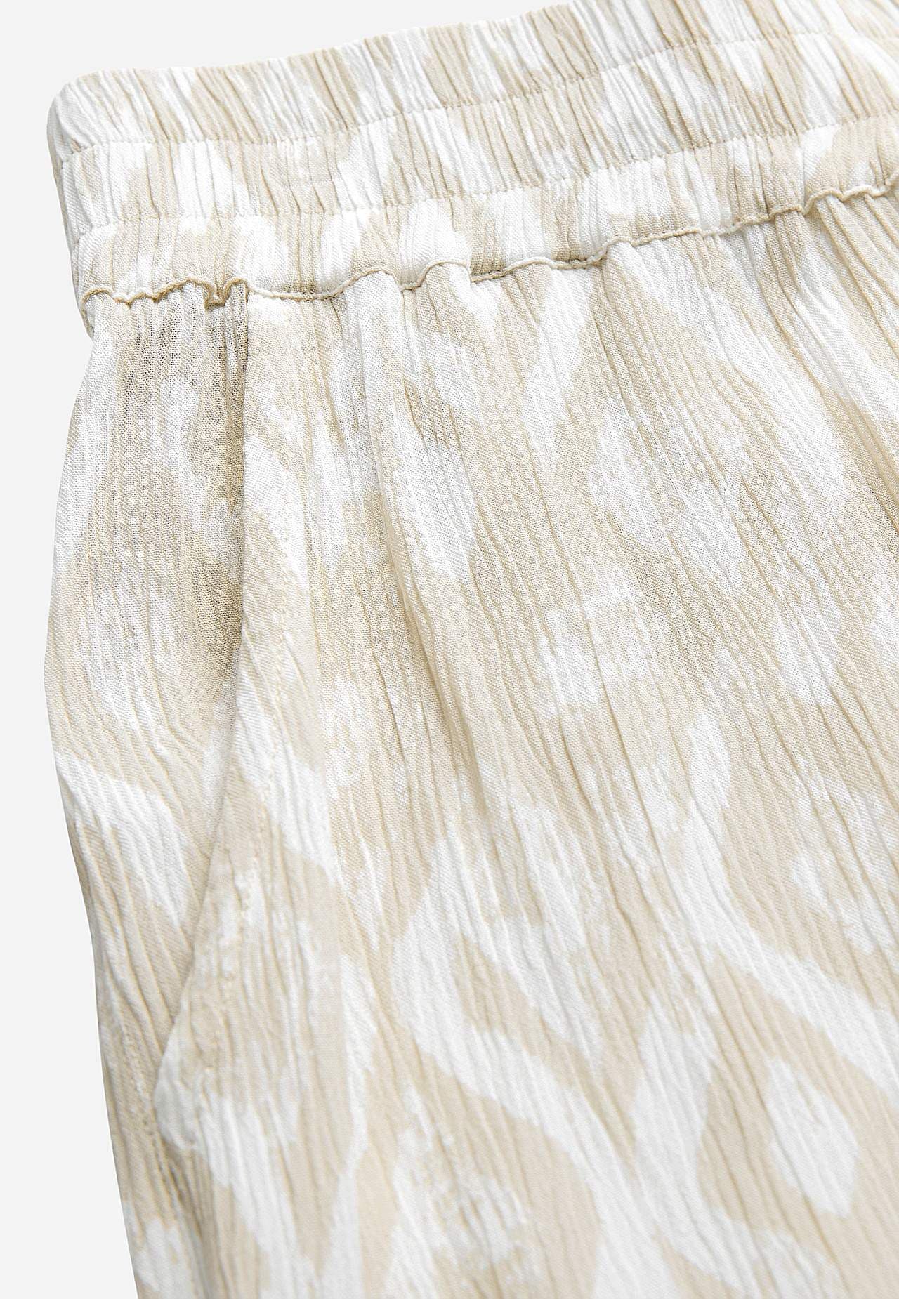 Kropowane spódnicospodnie