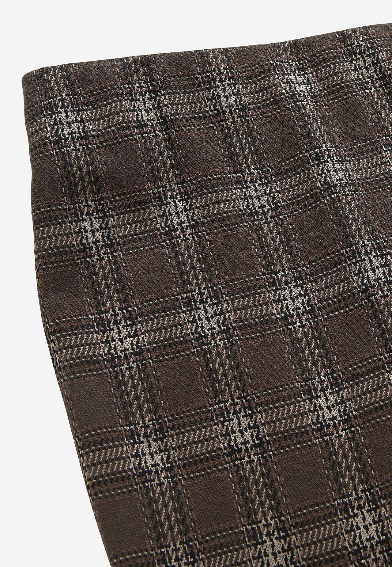 Legginsy we wzorze żakardowym