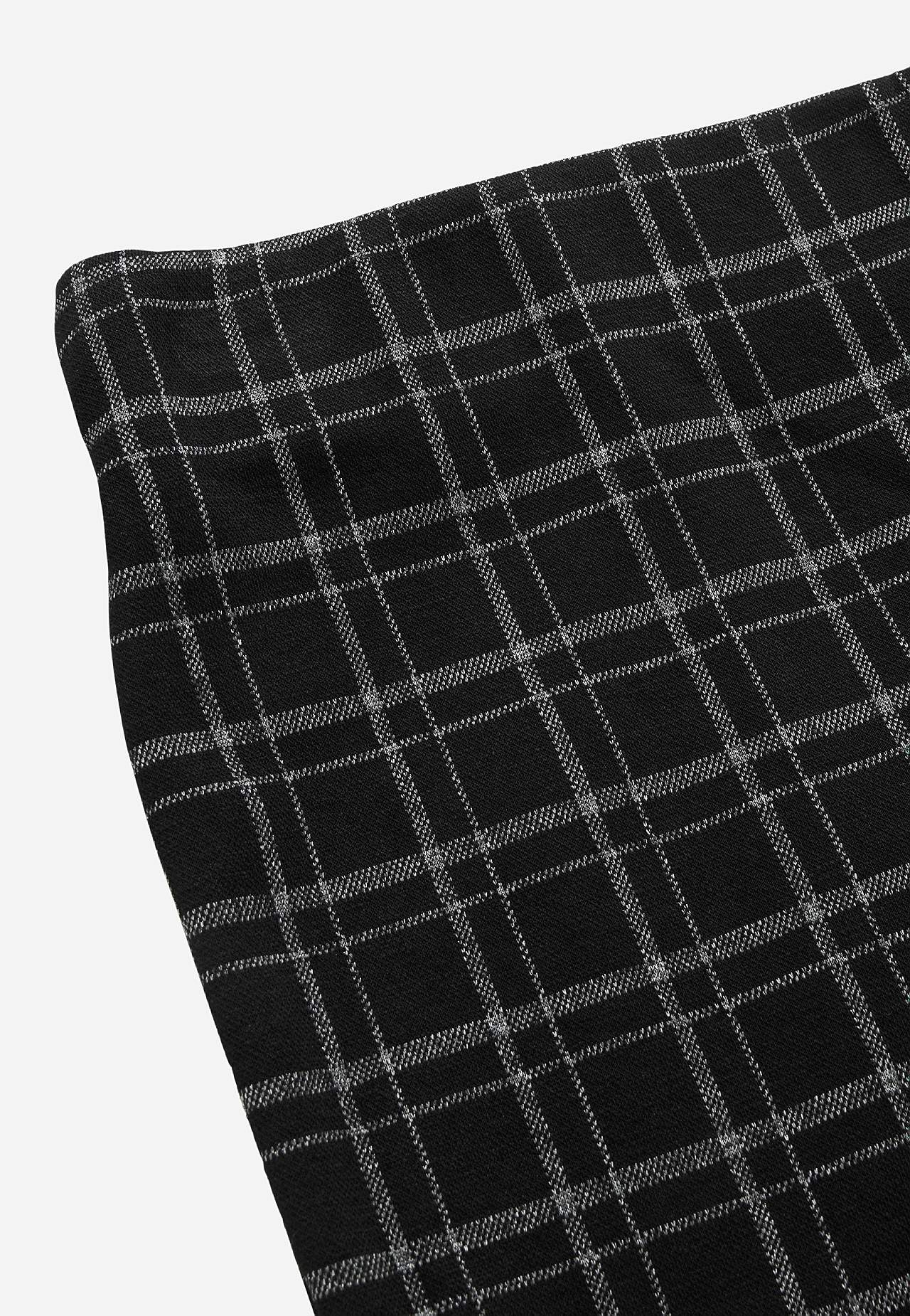 Legginsy we wzorze żakardowym