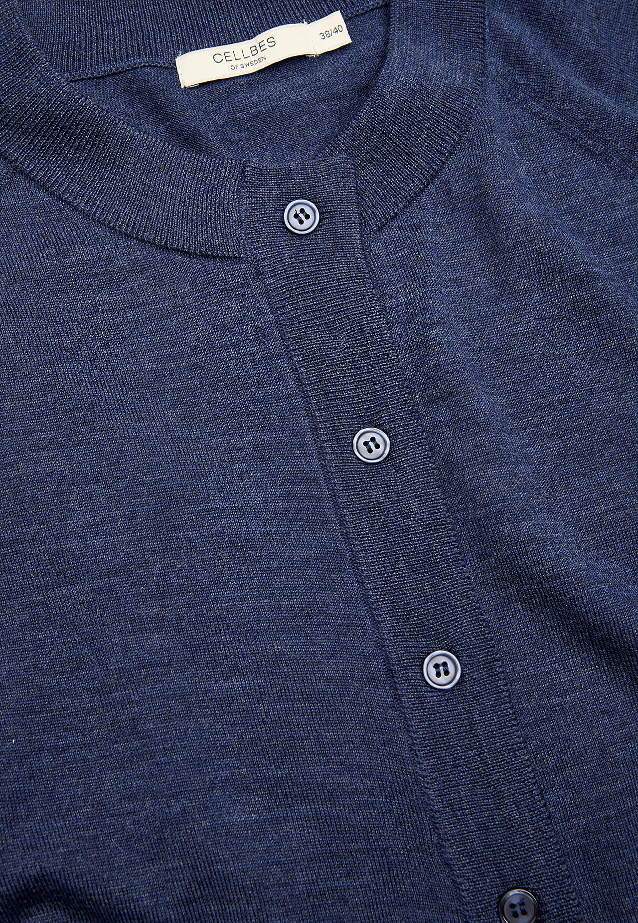 Rozpinany Premium sweter z wełny z merynosów