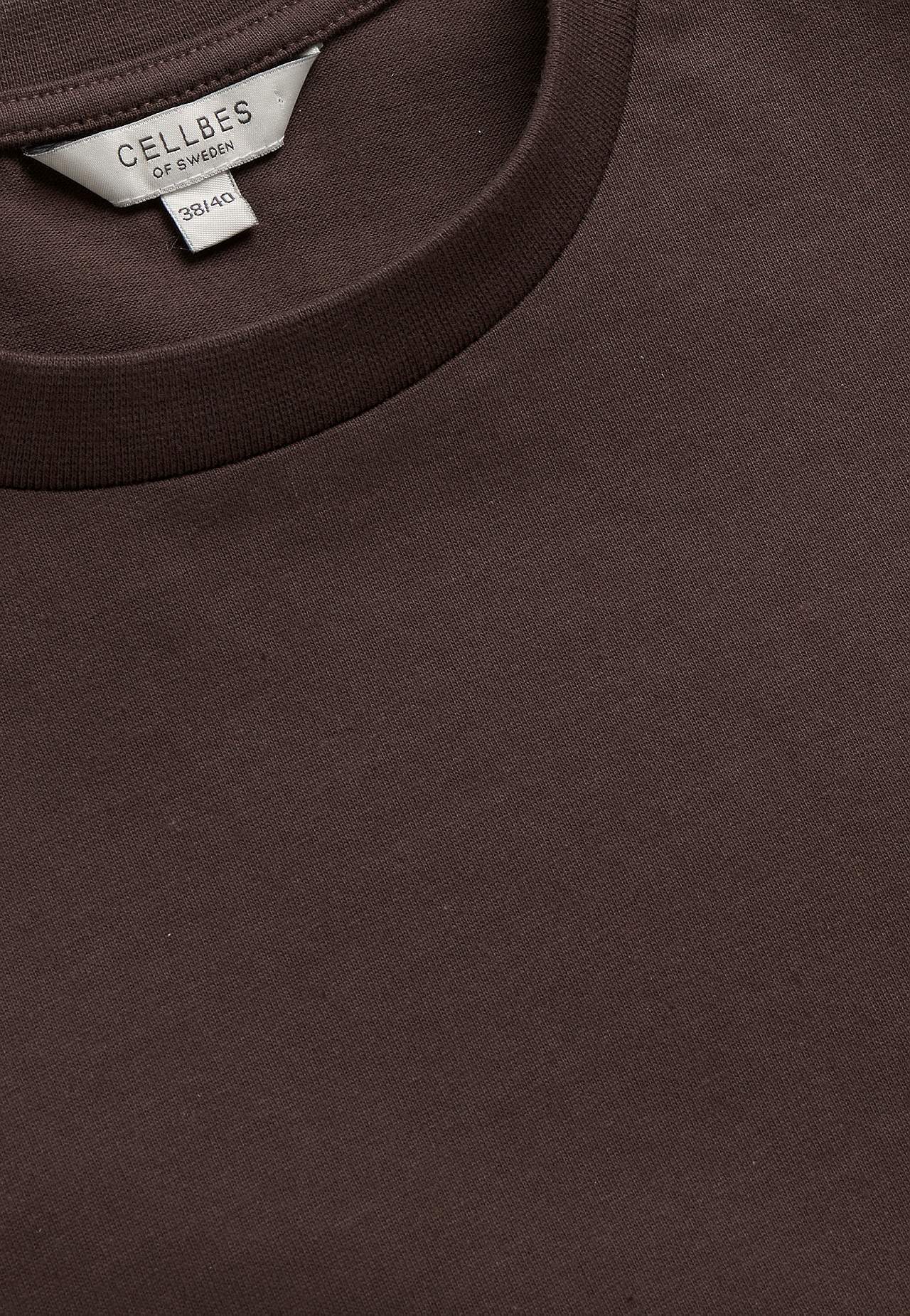 T-shirt z trudnego dżerseju bawełnianego