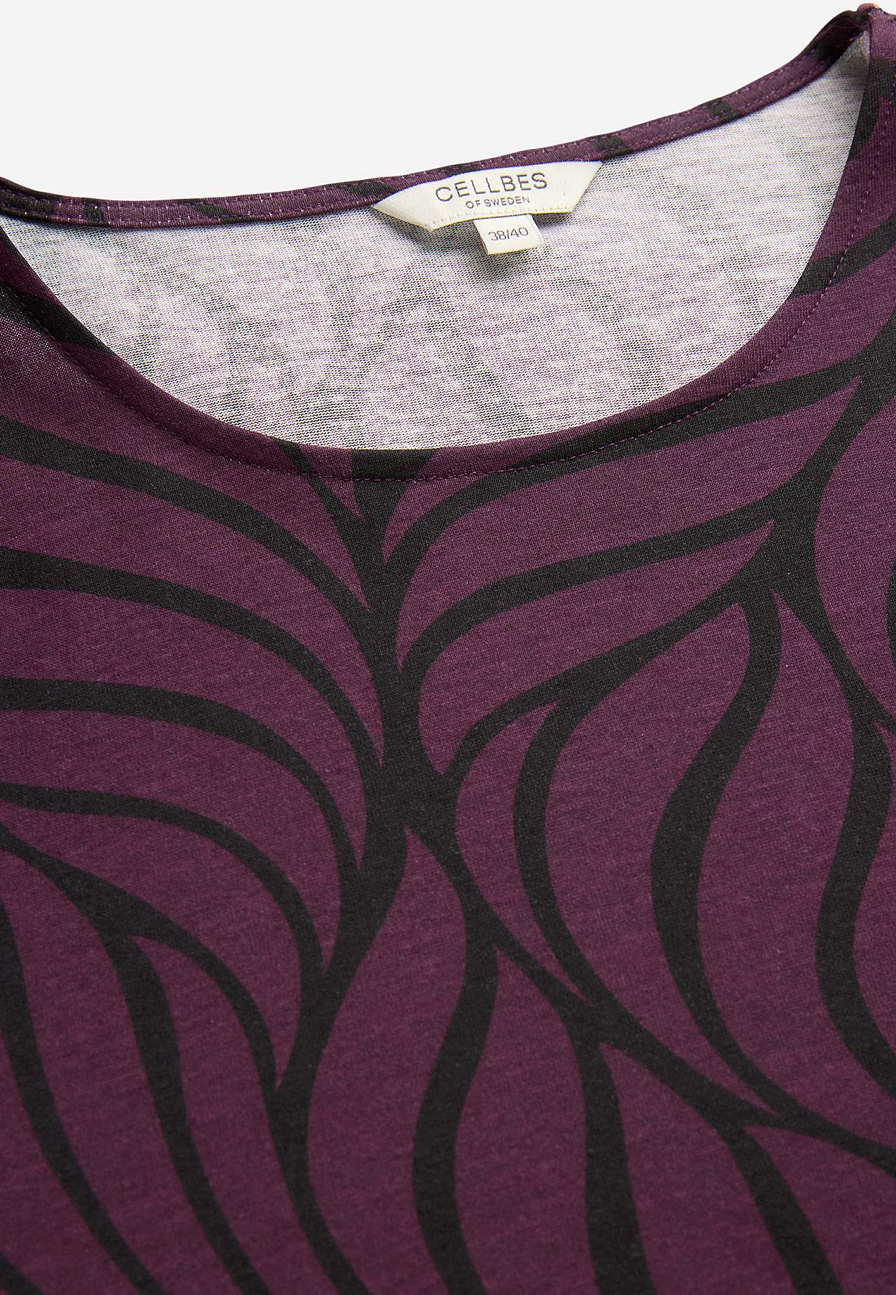 Tunika z dżerseju z kieszeniami