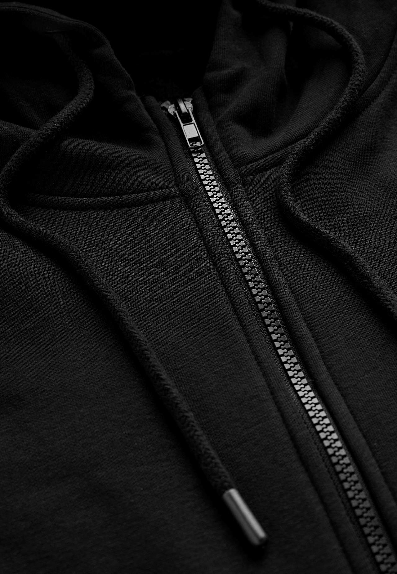 Bluza z kapturem ze zamkiem