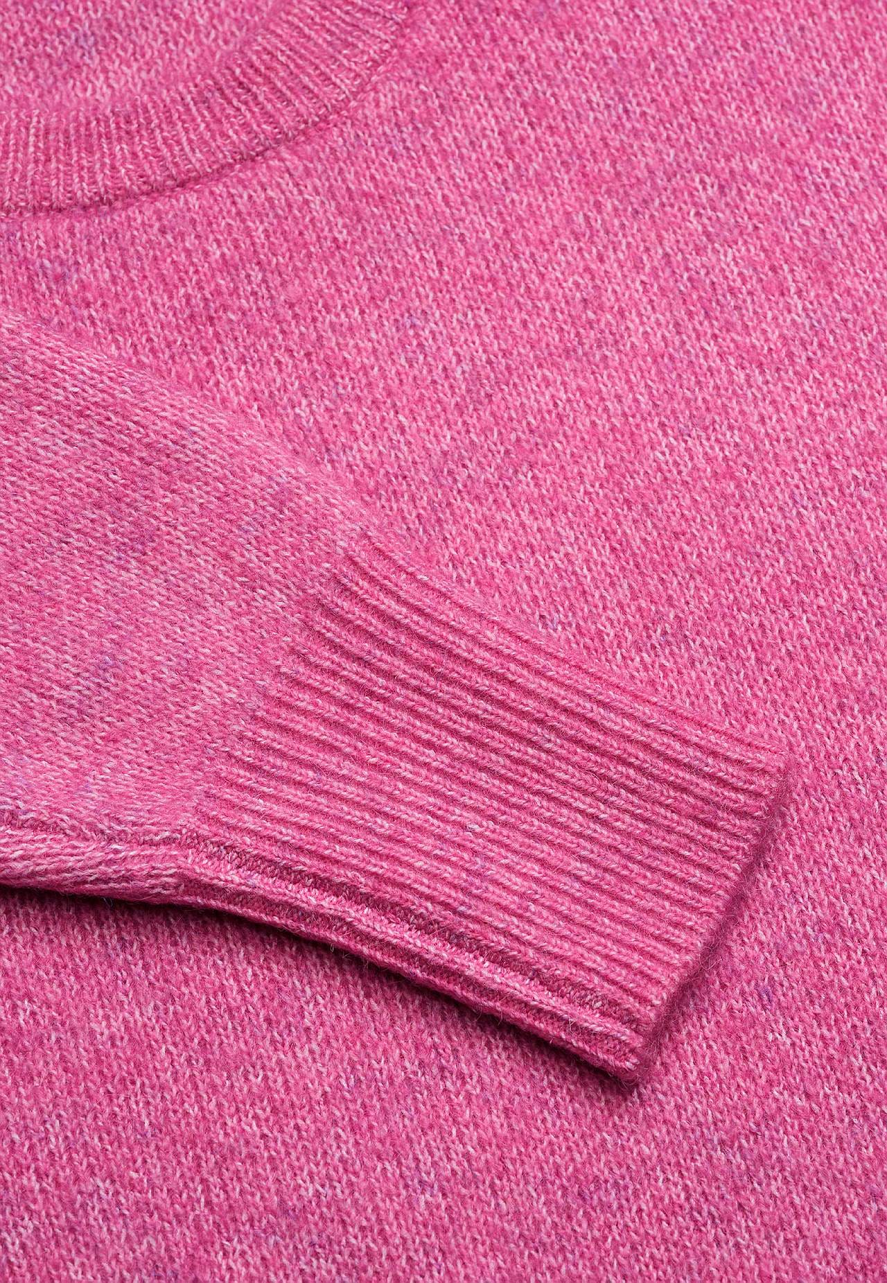 Dzianinowa tunika z rozcięciami