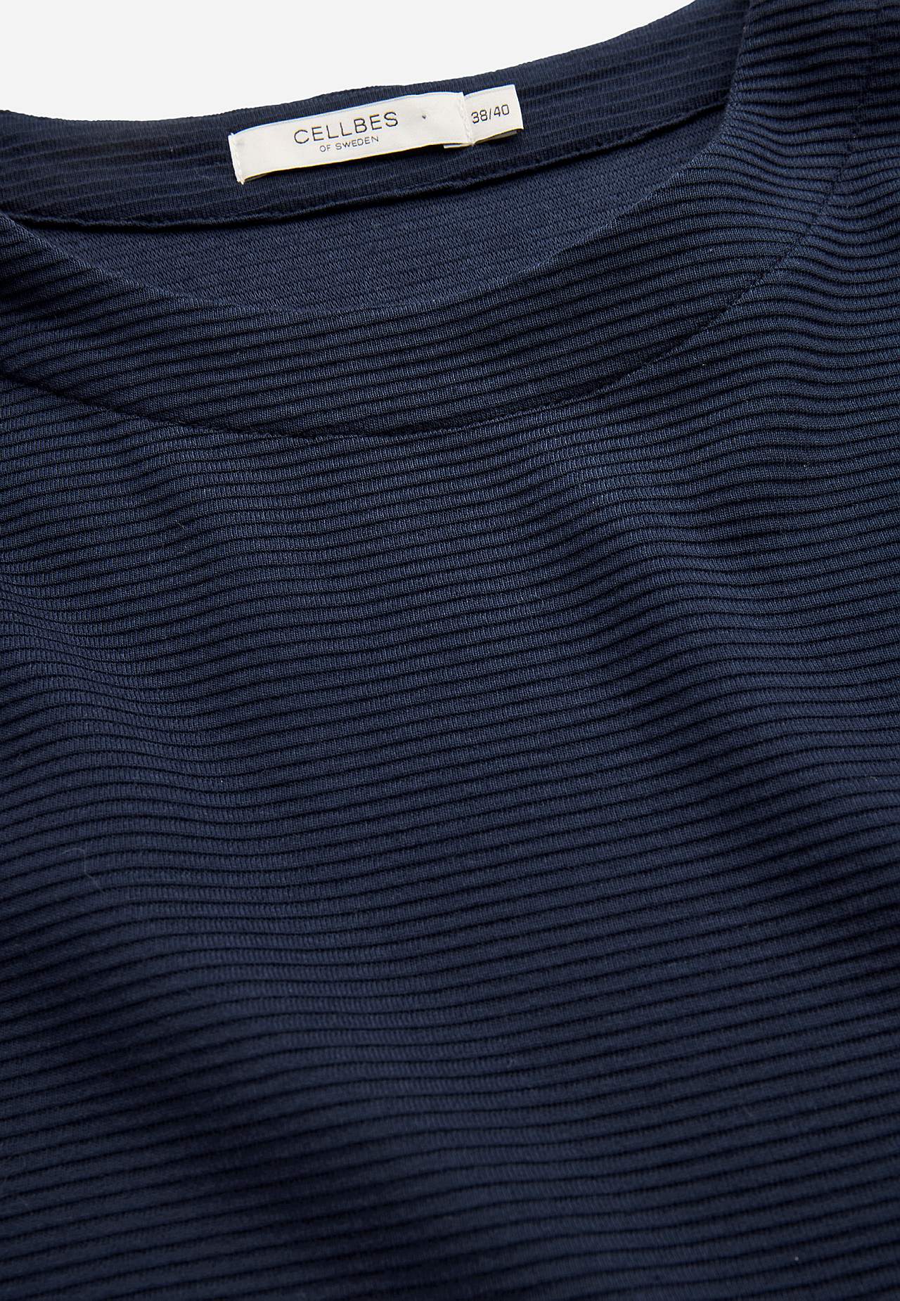 Tunika z dżerseju z rozcięciami