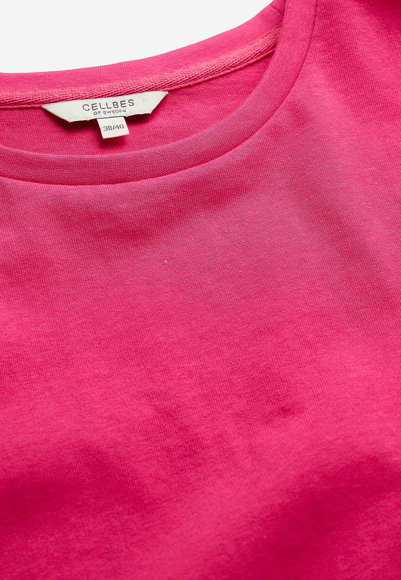 Tunika z dżerseju z bawełny organicznej z kieszeniami