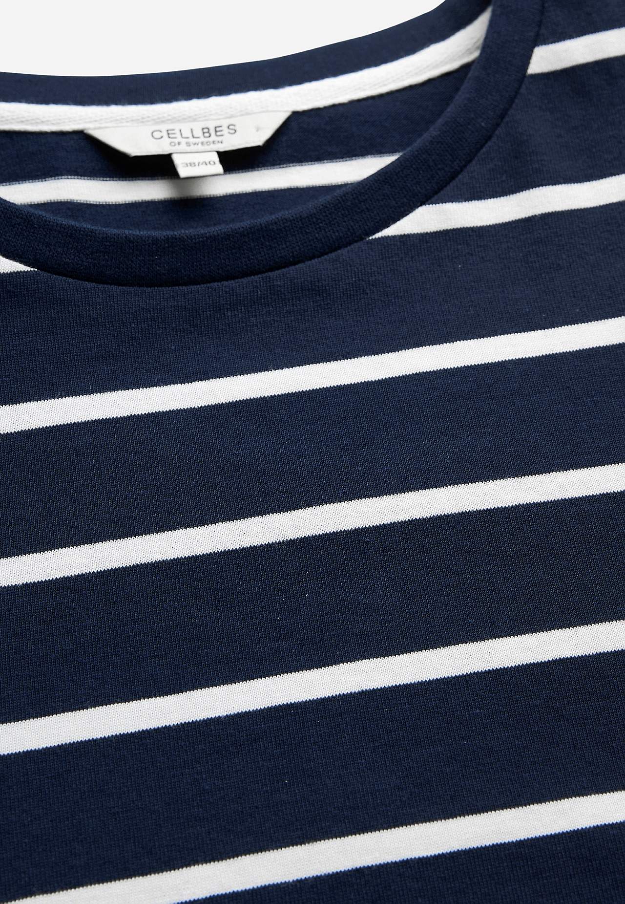 Tunika z dżerseju z bawełny organicznej z kieszeniami