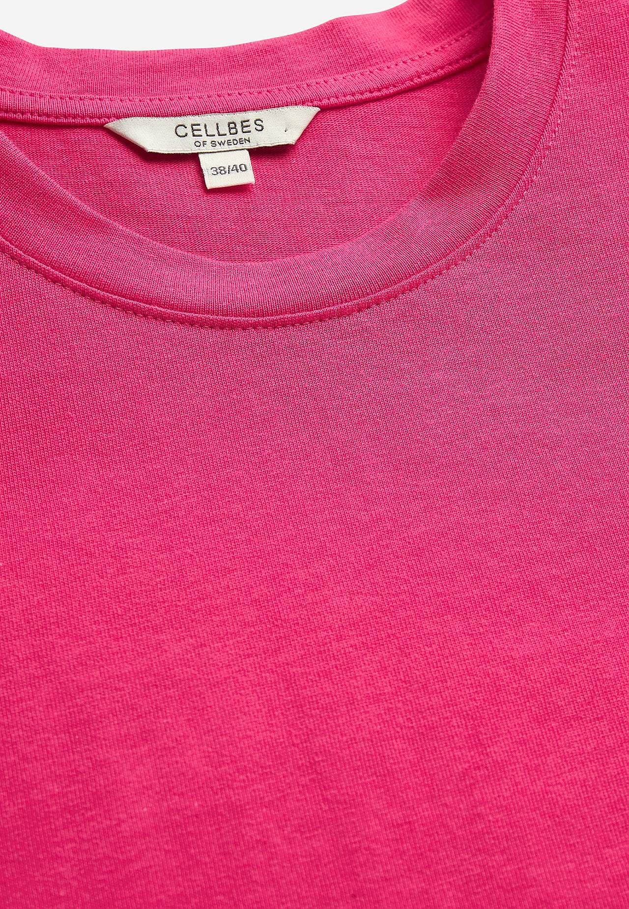 Tunika z dżerseju z trudnego dżerseju bawełnianego