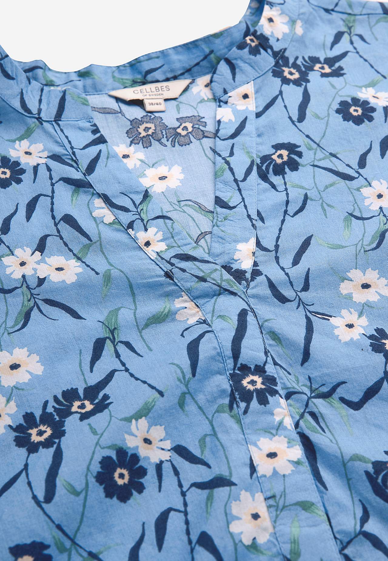 Tkana tunika w kwiaty