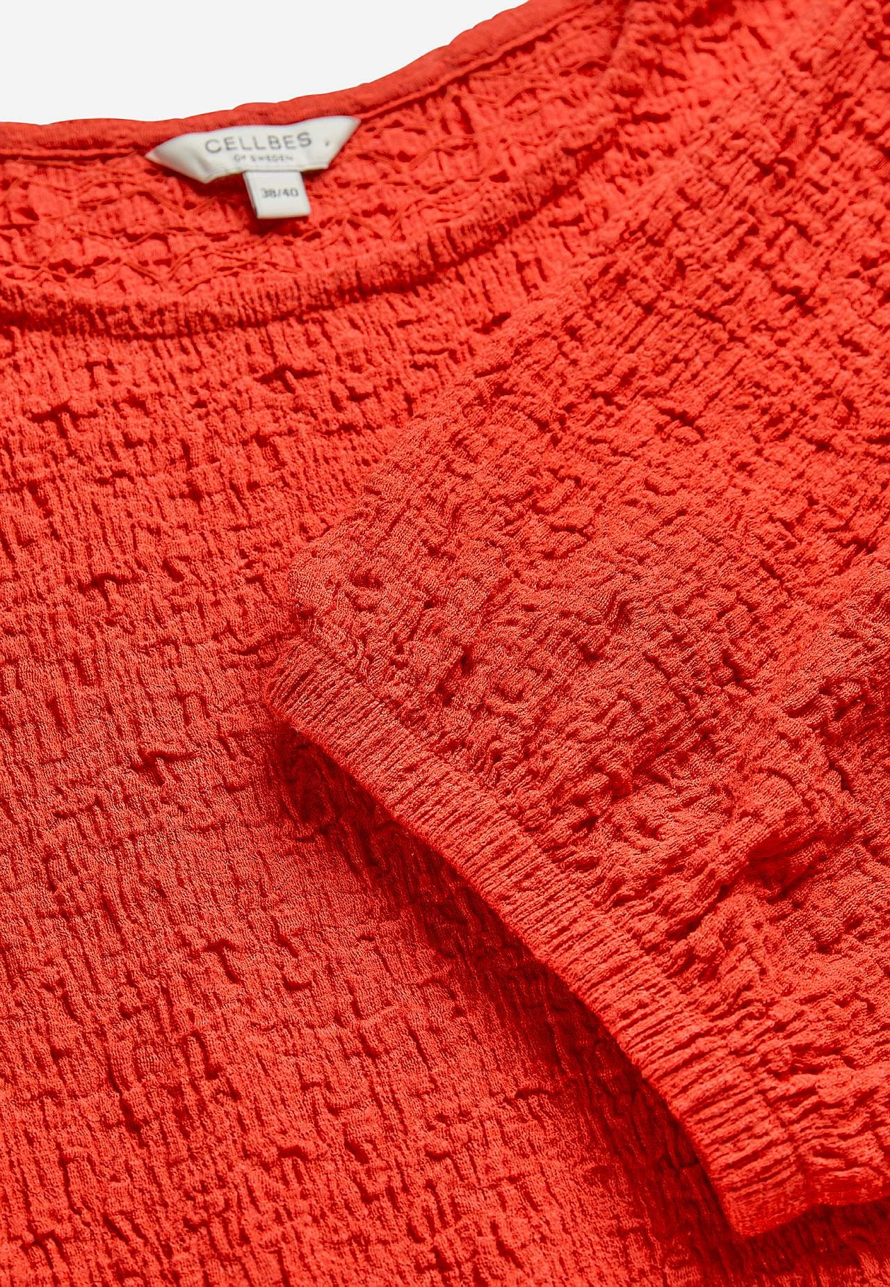 Dżersejowa sukienka ze strukturą