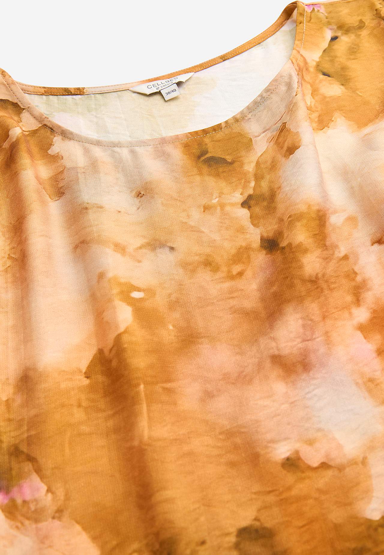 Wzorzysta sukienka kaftanowa