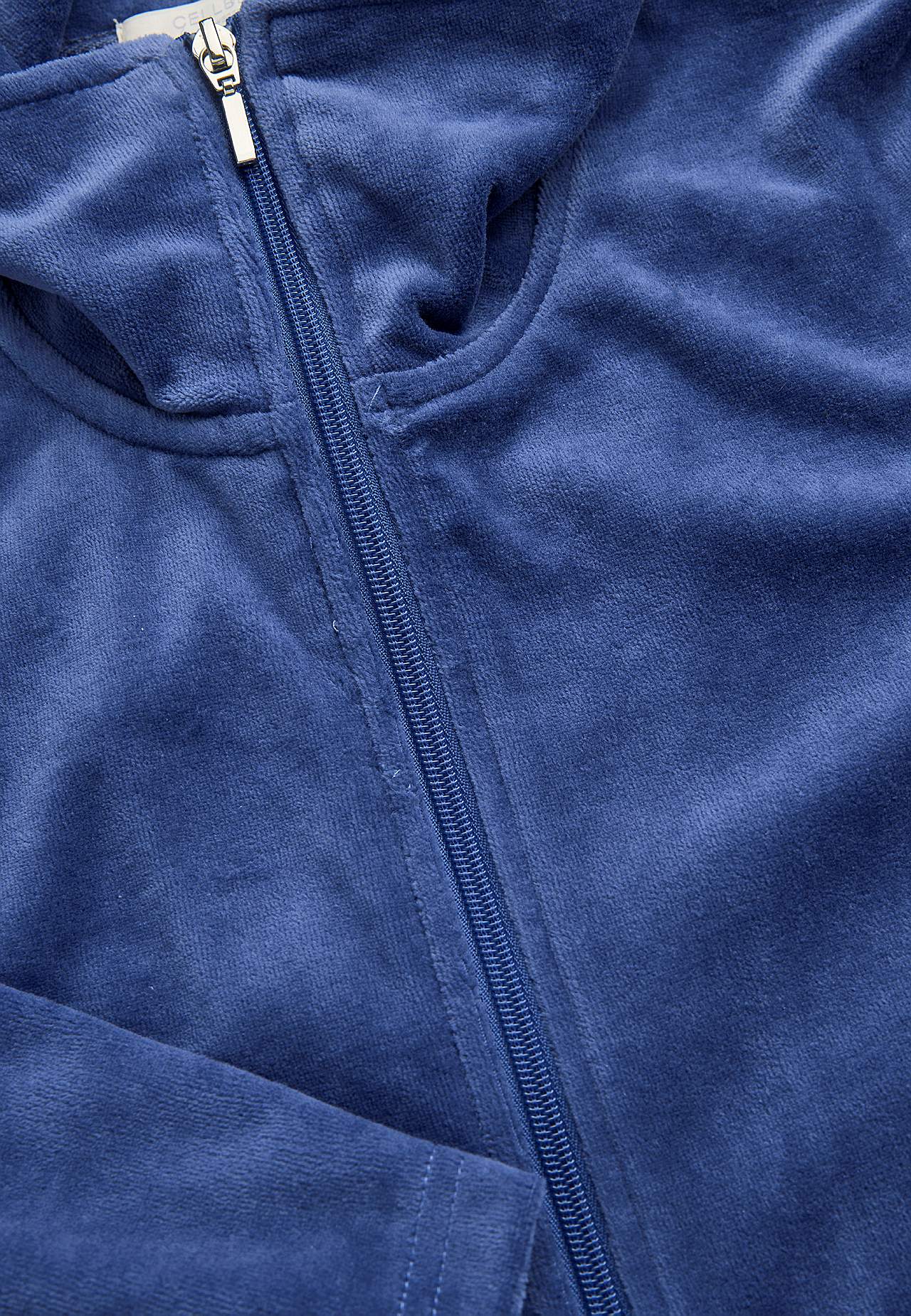 Welurowy szlafrok Wilma