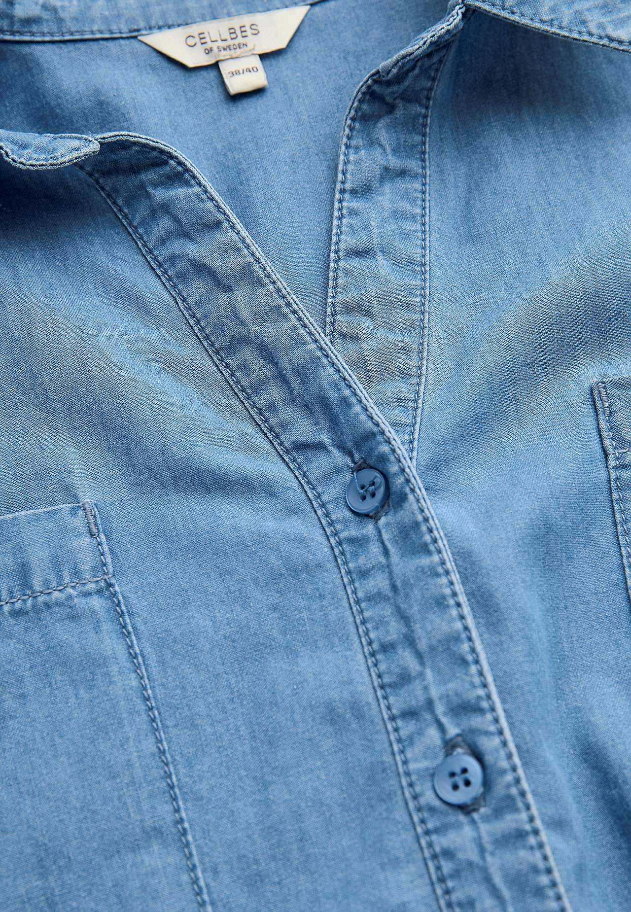 Super miękka tunika dżinsowa