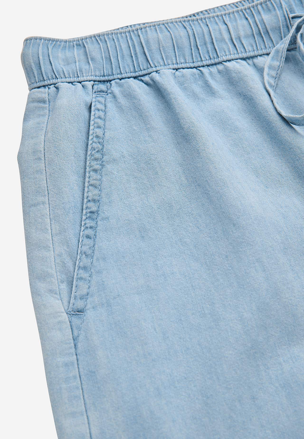 Super miękkie szorty jeansowe