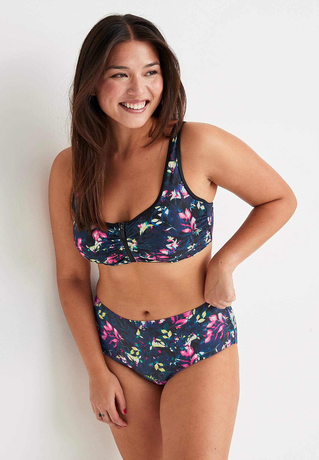 Wzorzysty biustonosz bikini Helsingborg