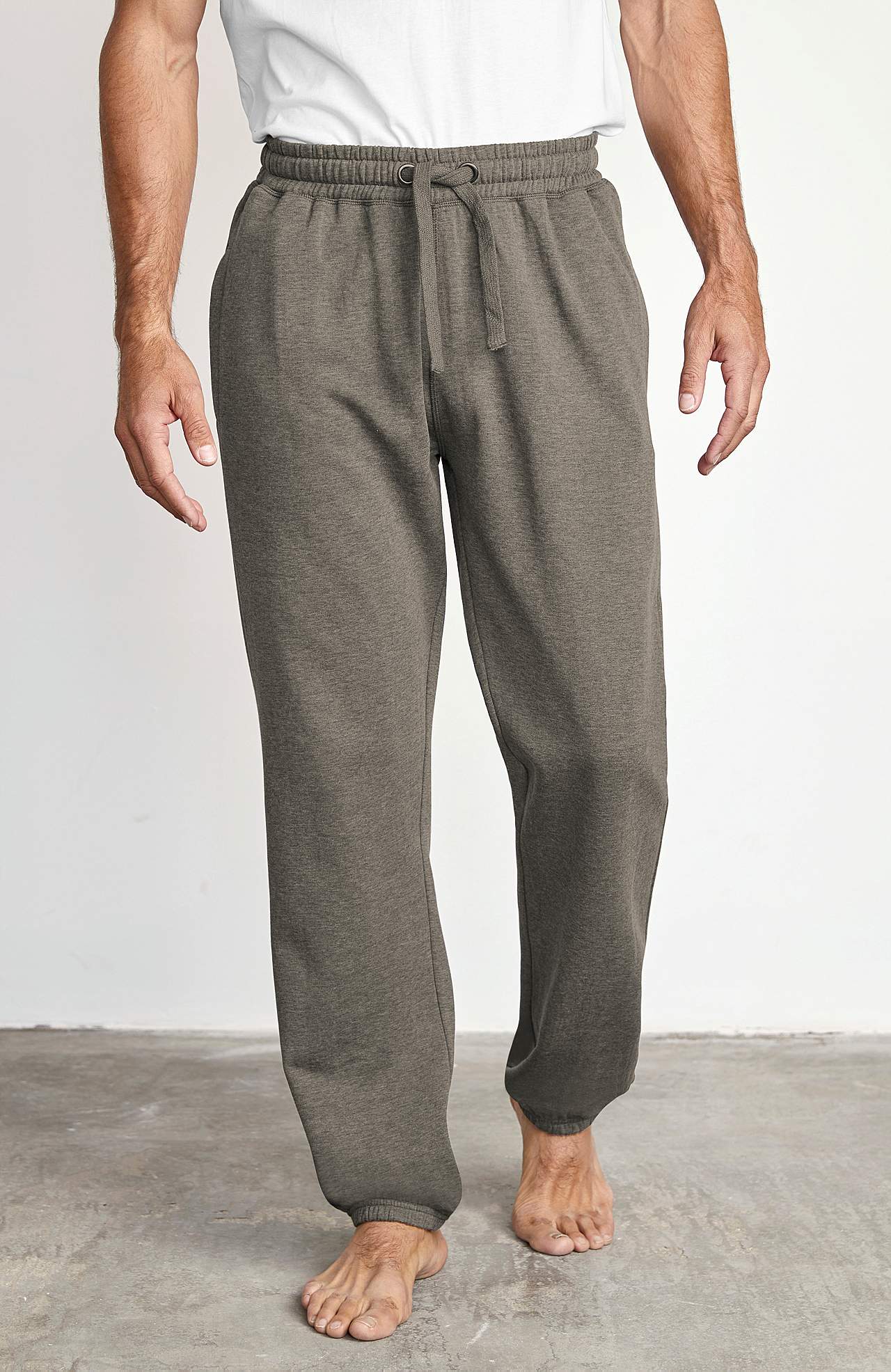 Spodnie dresowe z gumką na końcach nóg