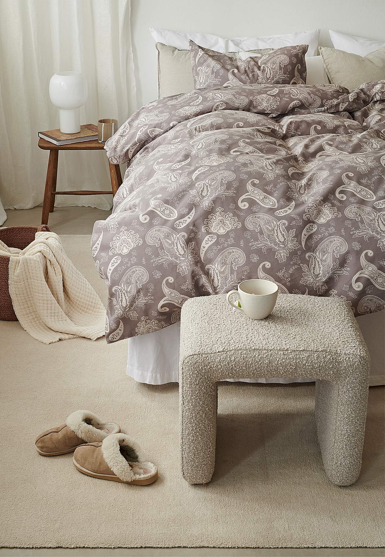 Zestaw poszewek na kołdrę we wzór turecki 150x210 cm Tilly