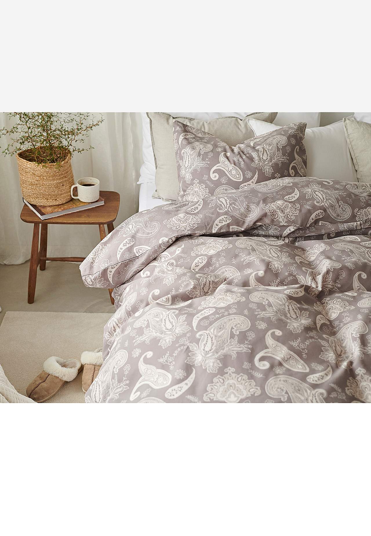 Zestaw poszewek na kołdrę we wzór turecki 150x210 cm Tilly