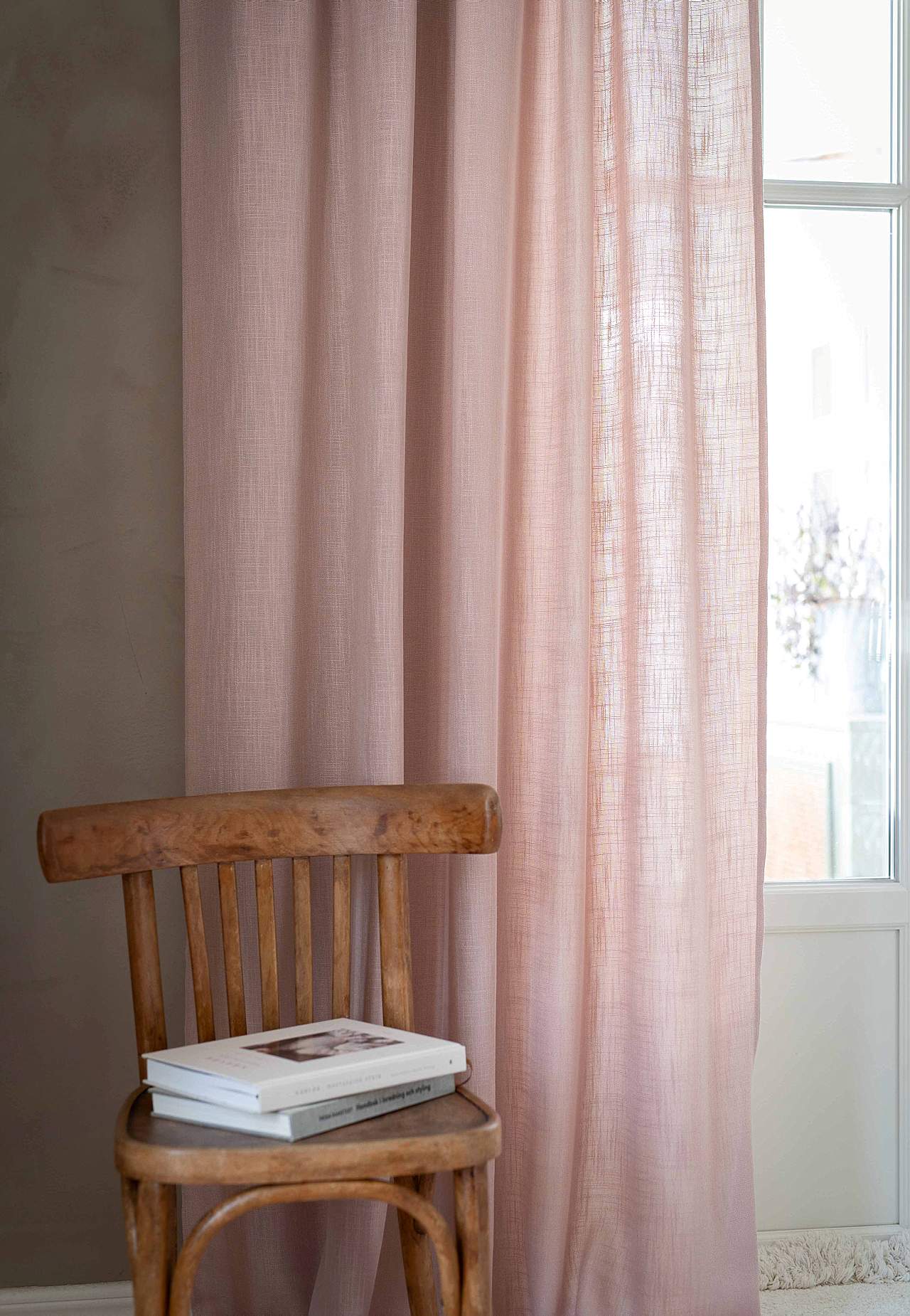 Przelotki z lnianym dotykiem 2 sztuki