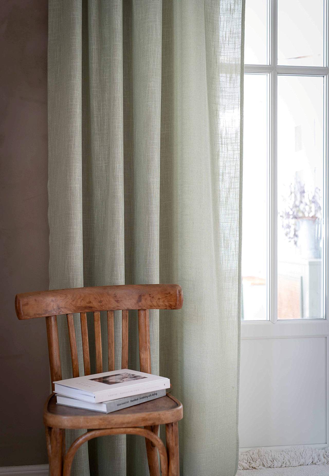 Przelotki z lnianym dotykiem 2 sztuki