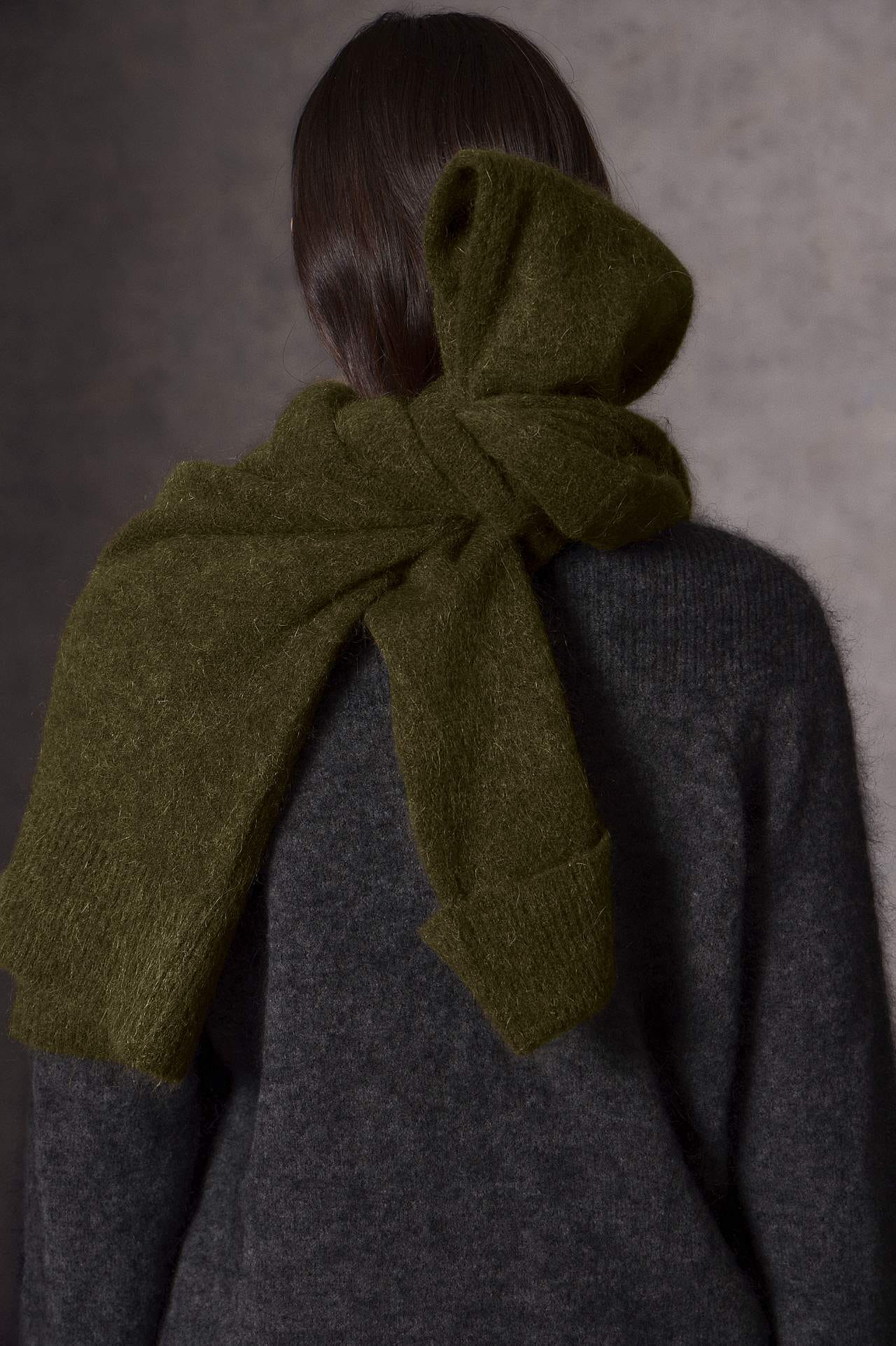 Sweter Premium z mieszanki moheru i wełny