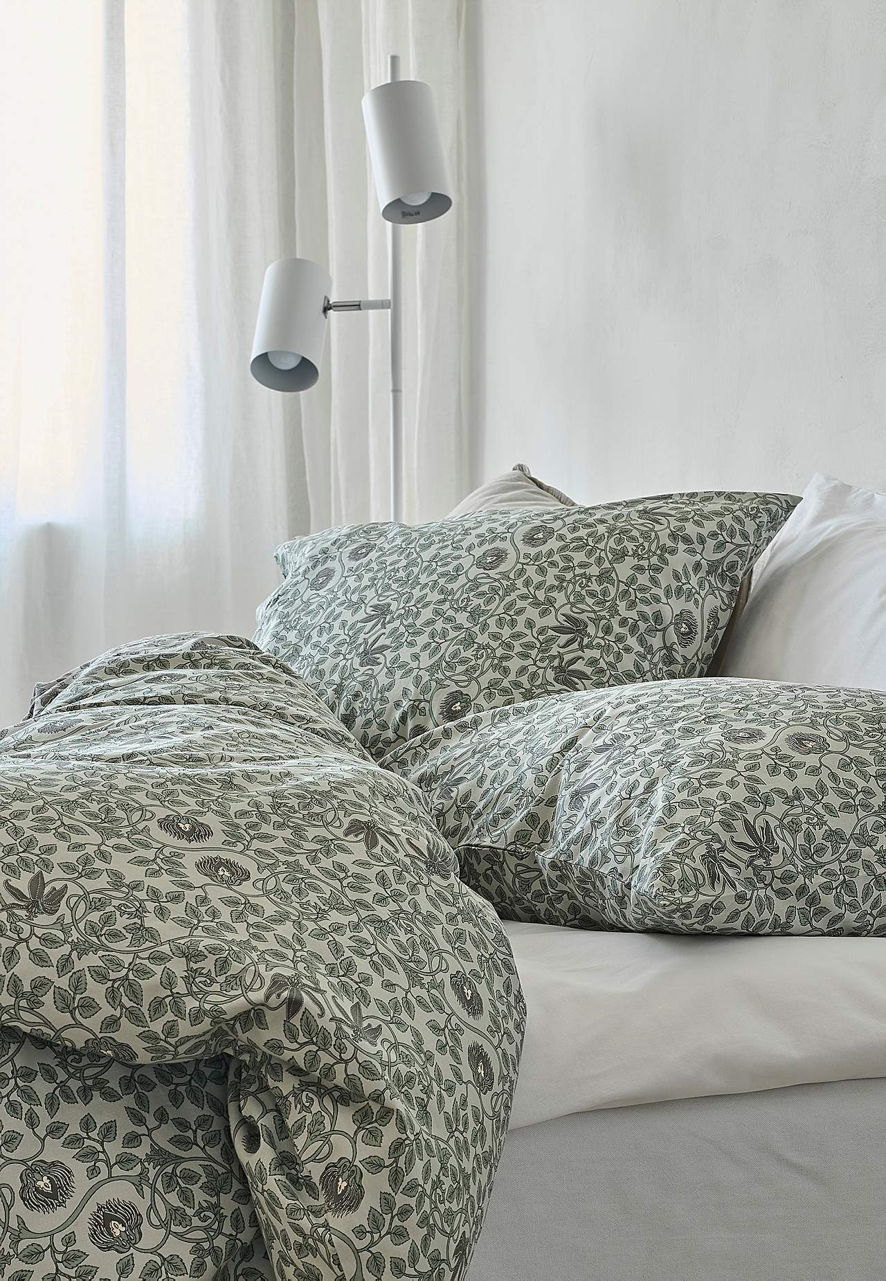 Zestaw poszewek na kołdrę z małymi kwiatami 150x210 cm