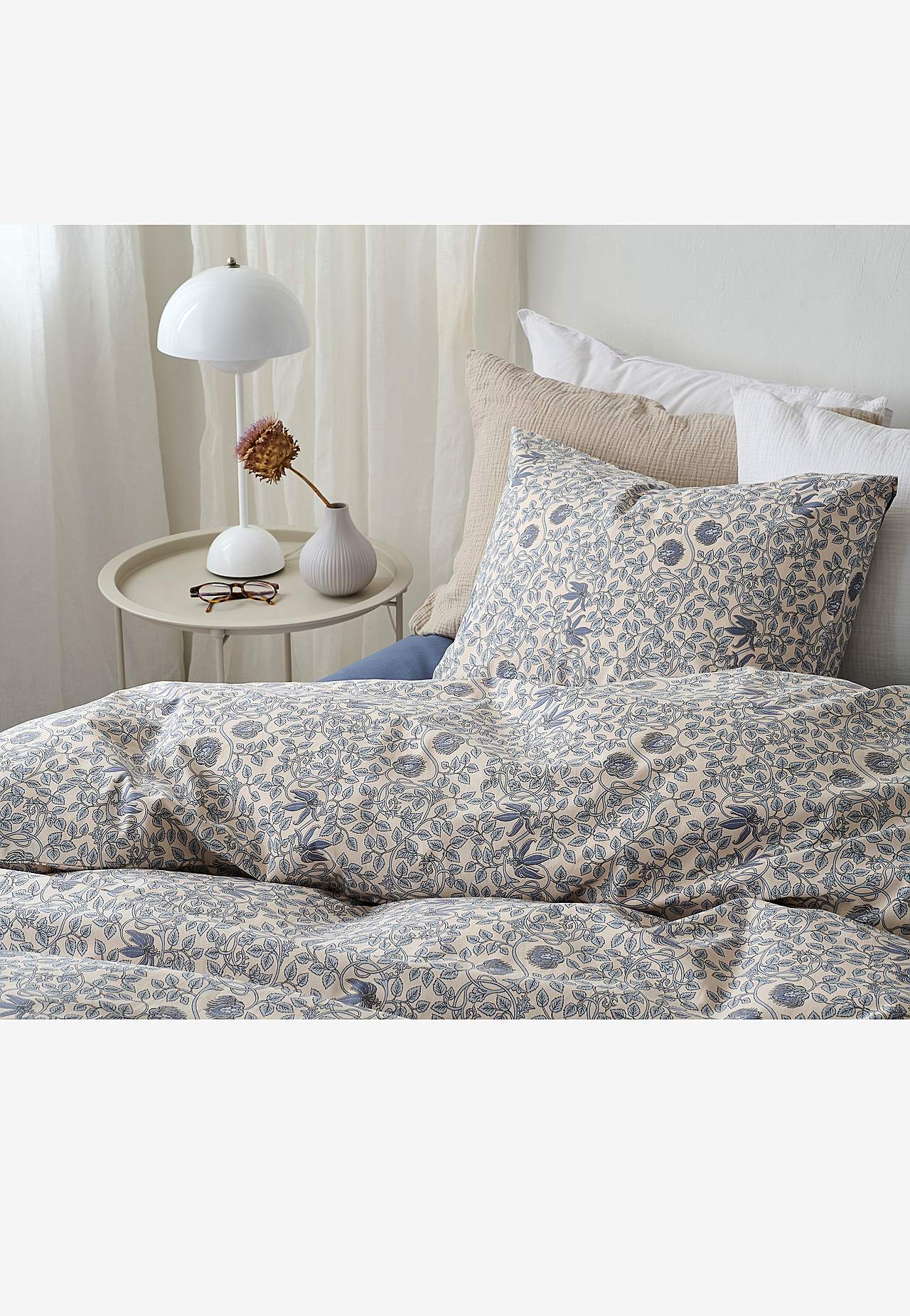 Zestaw poszewek na kołdrę z małymi kwiatami 150x210 cm