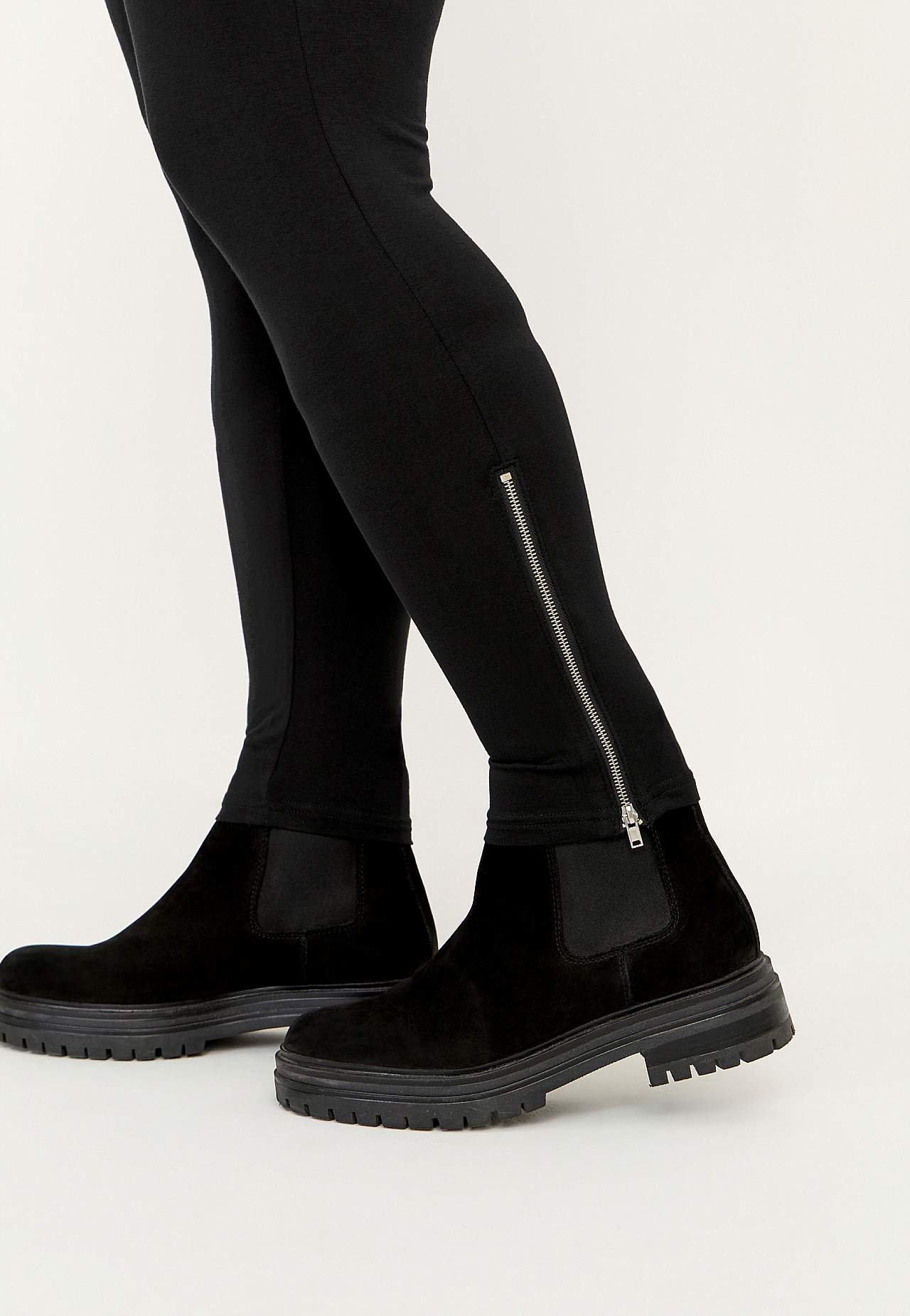 Legginsy ze zamkami