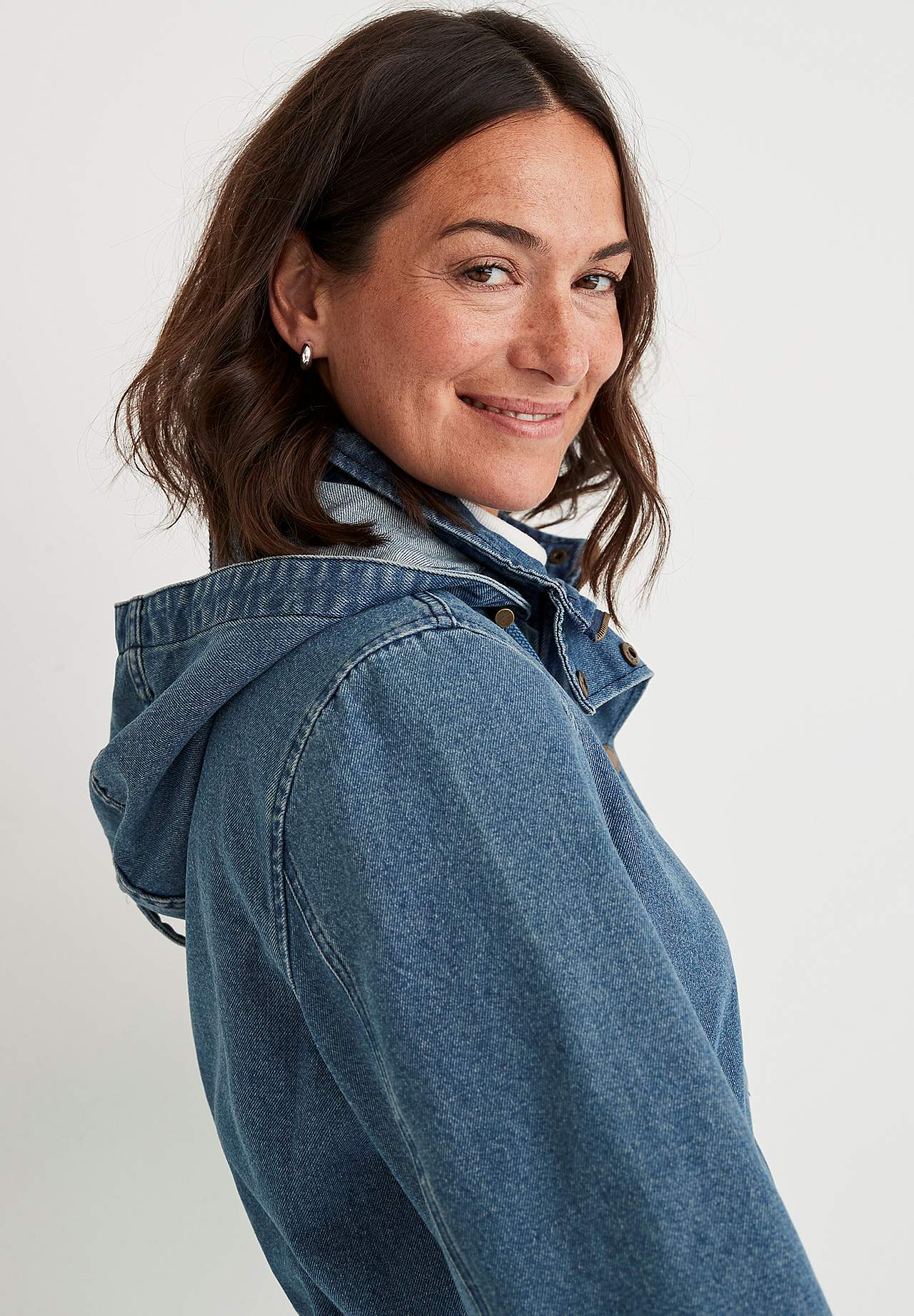 Parka z dżinsu Jane