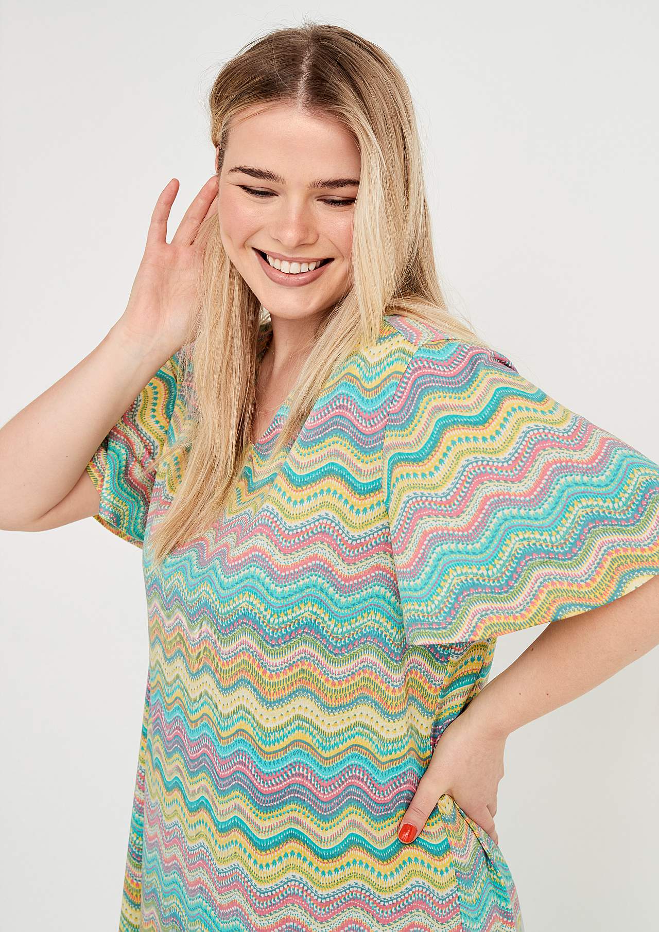 Koszula nocna z krótkim rękawem