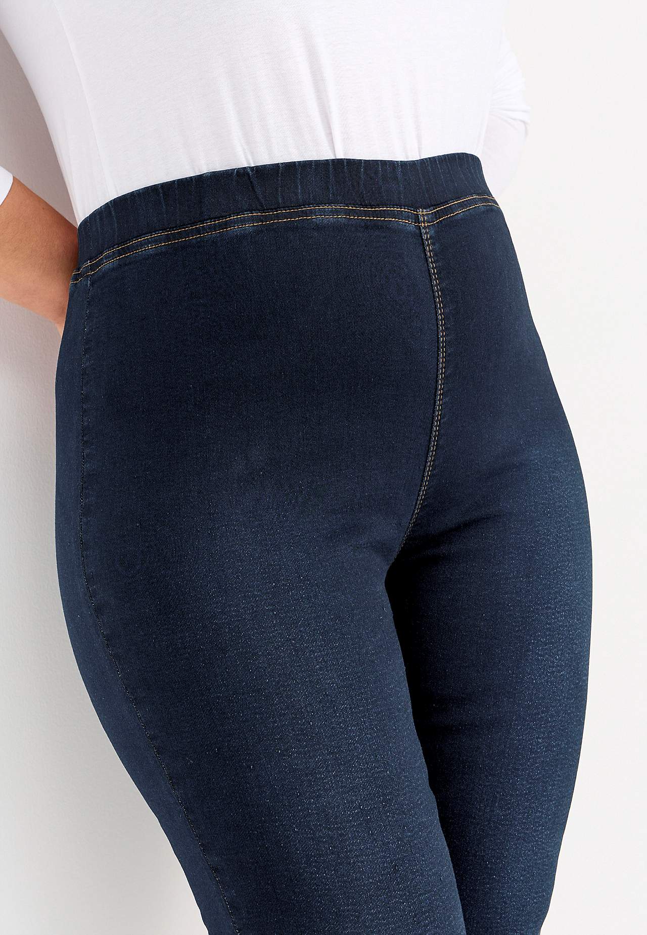 Legginsy dżinsowe