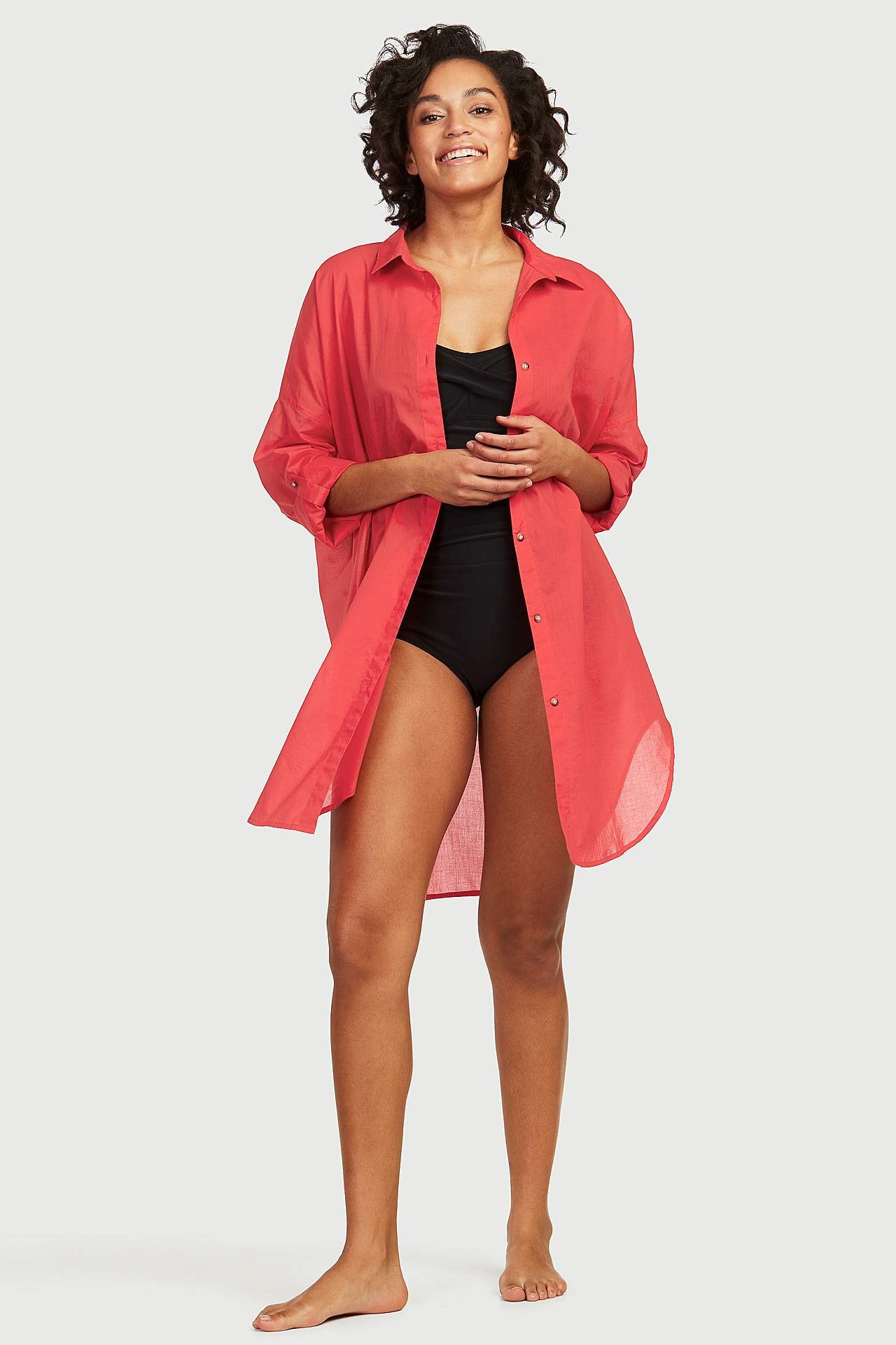 Modelujący kostium kąpielowy jednolity kolorystycznie Tulsa