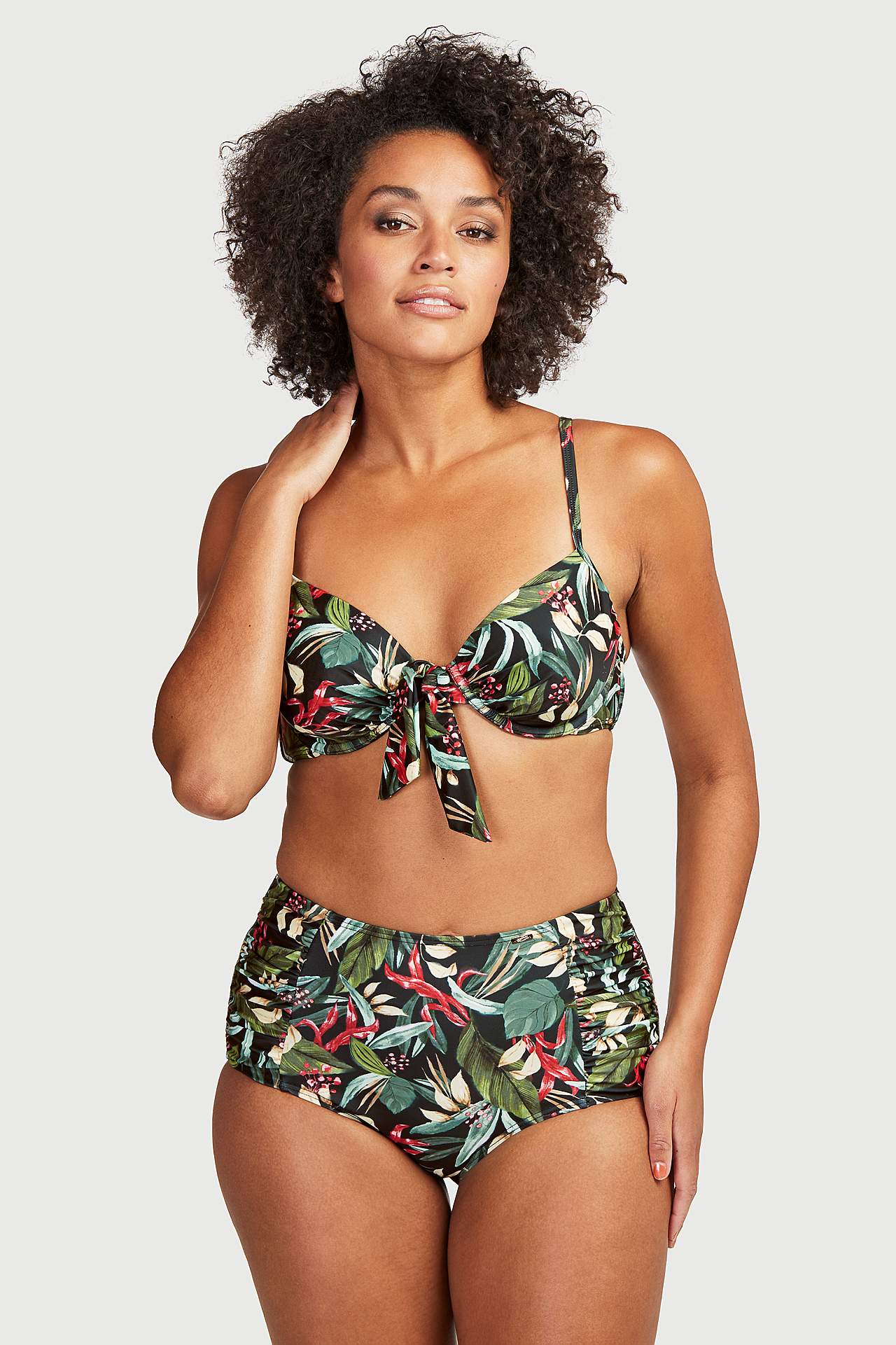 Dół bikini z wysokim stanem Honolulu