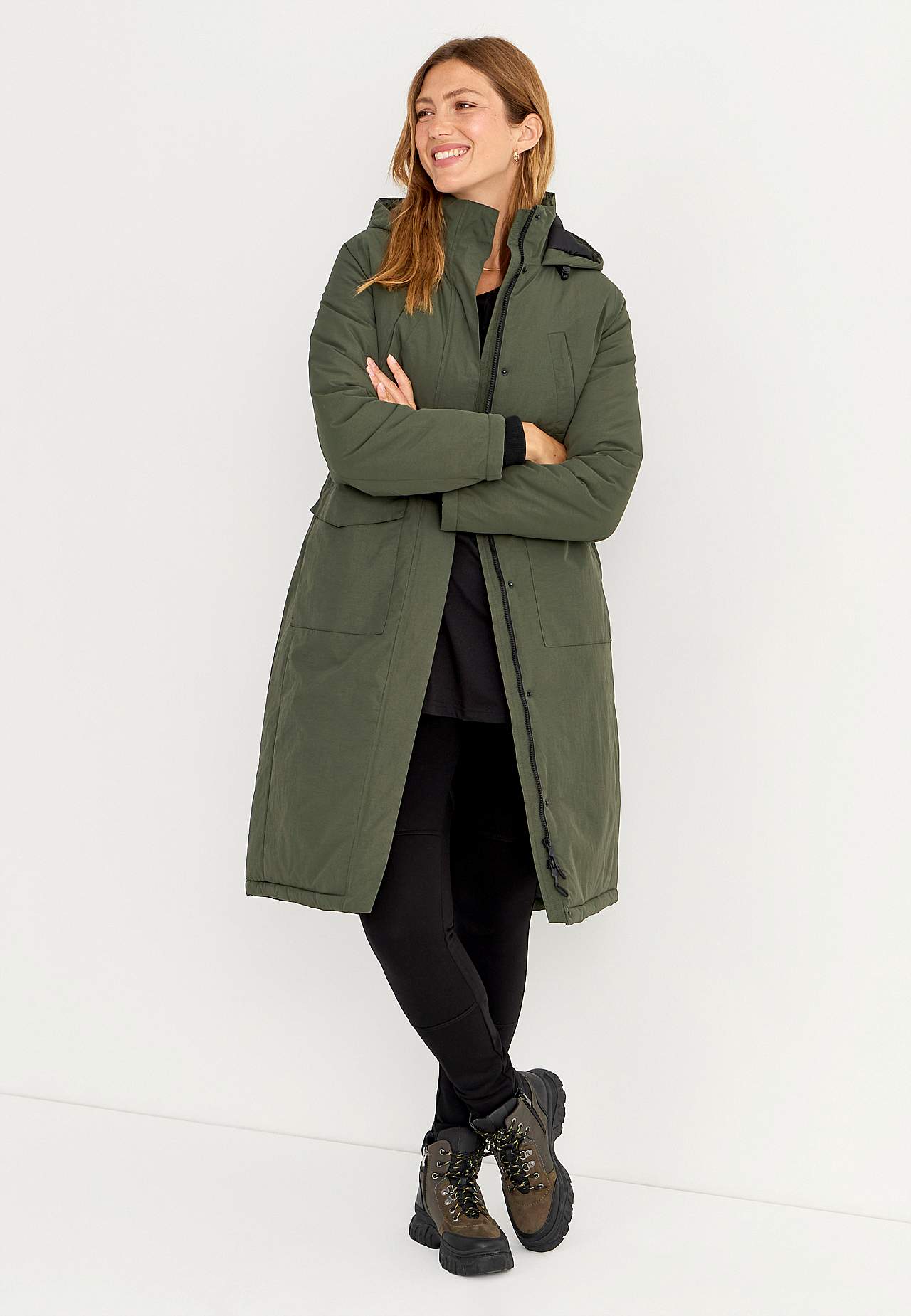 Funkcjonalna kurtka z podszewką ocieplaną