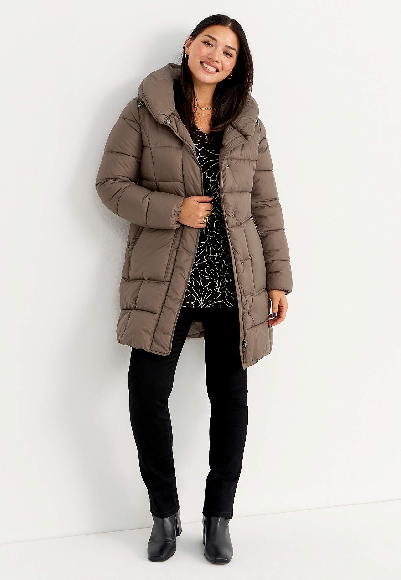 Kurtka z miękkim uczuciem puchu