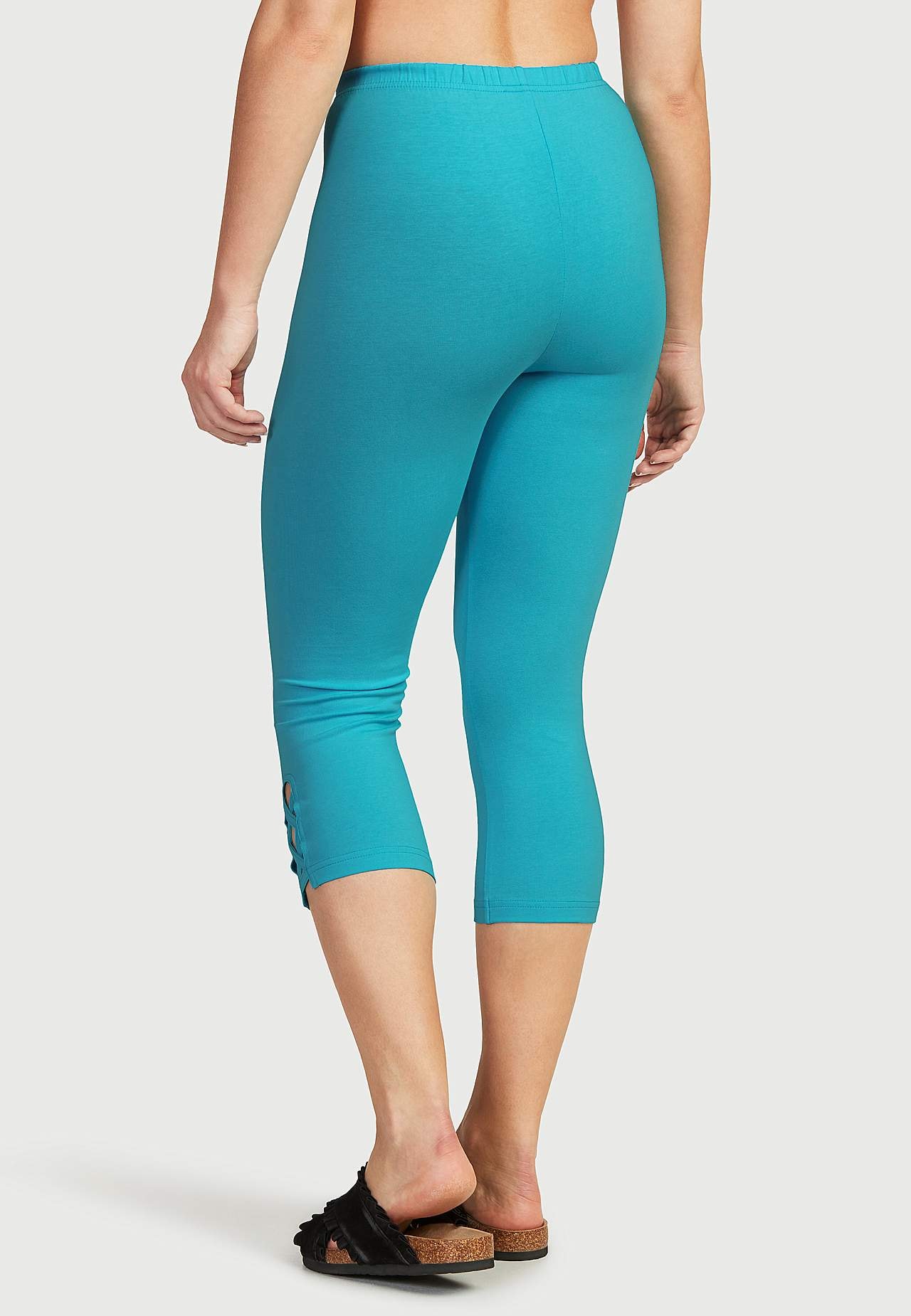 Legginsy rybaczki z miłymi detalami 2 sztuki