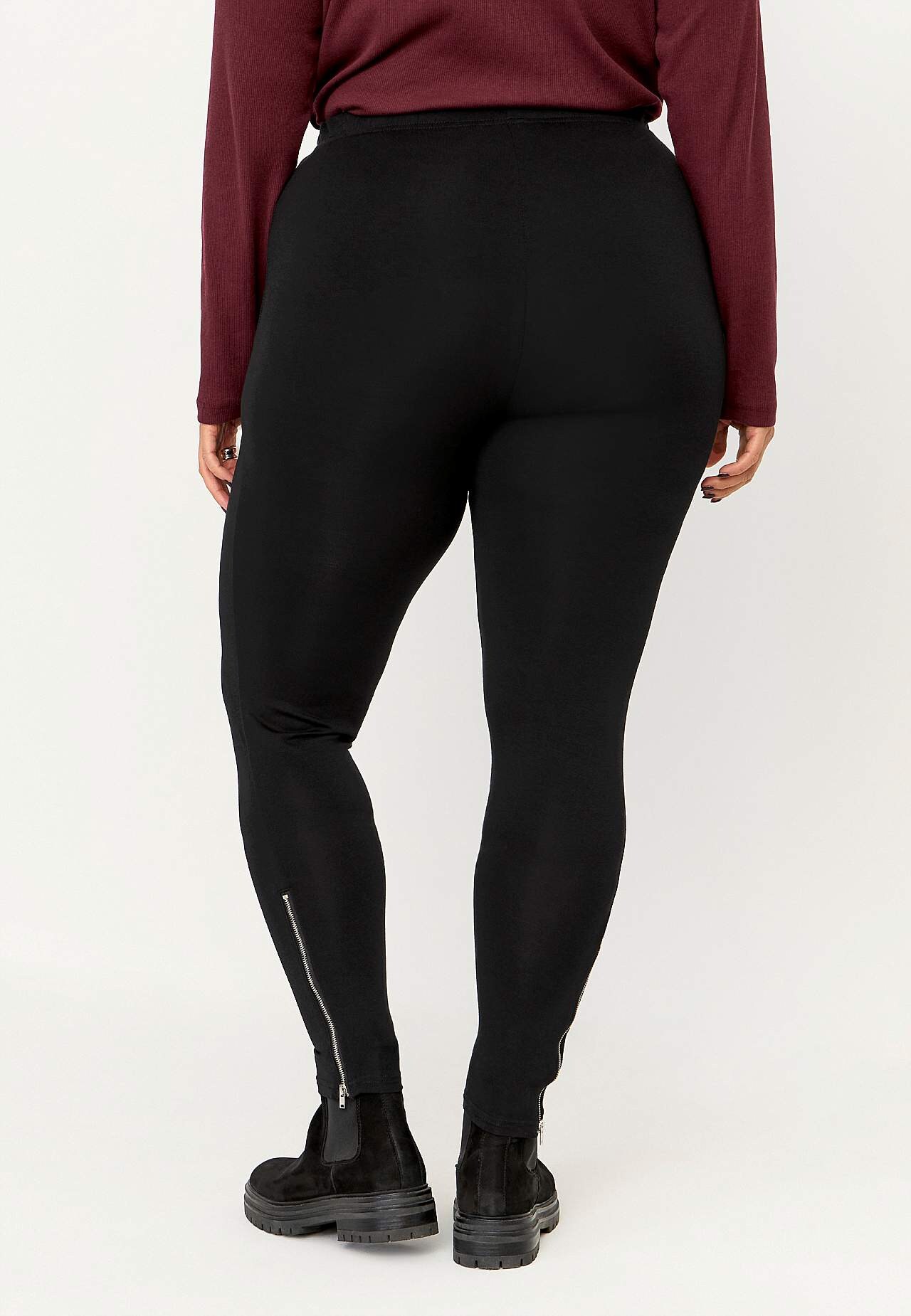 Legginsy ze zamkami