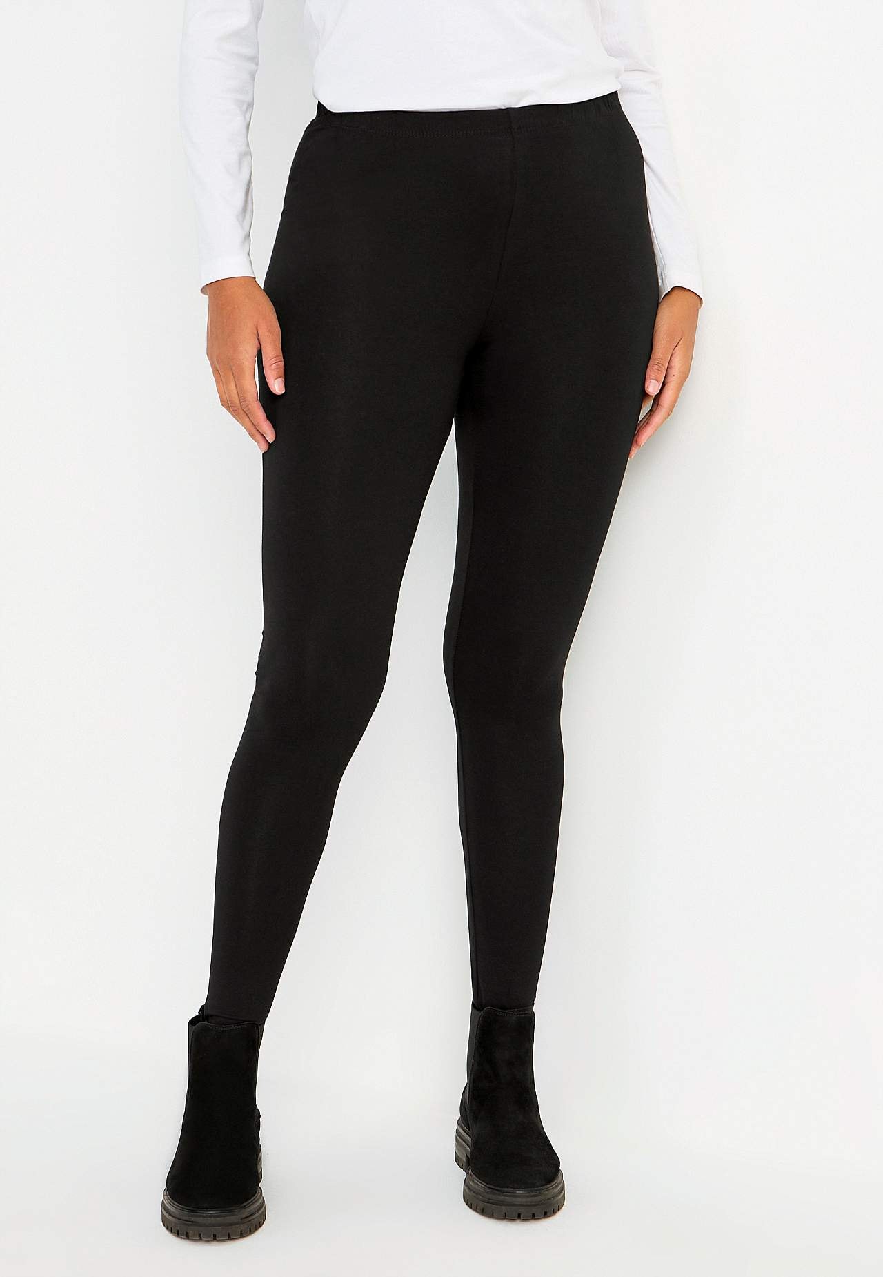 Legginsy z bawełny 2 sztuki