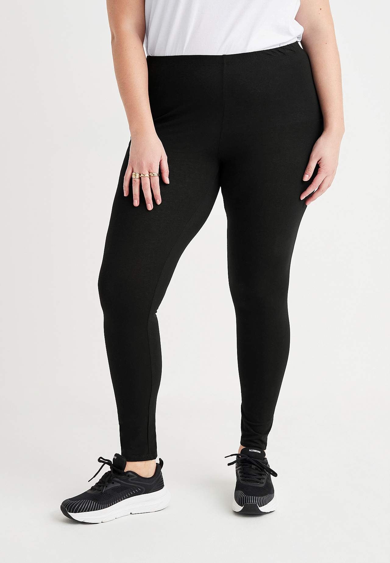 Legginsy z bawełny 2 sztuki