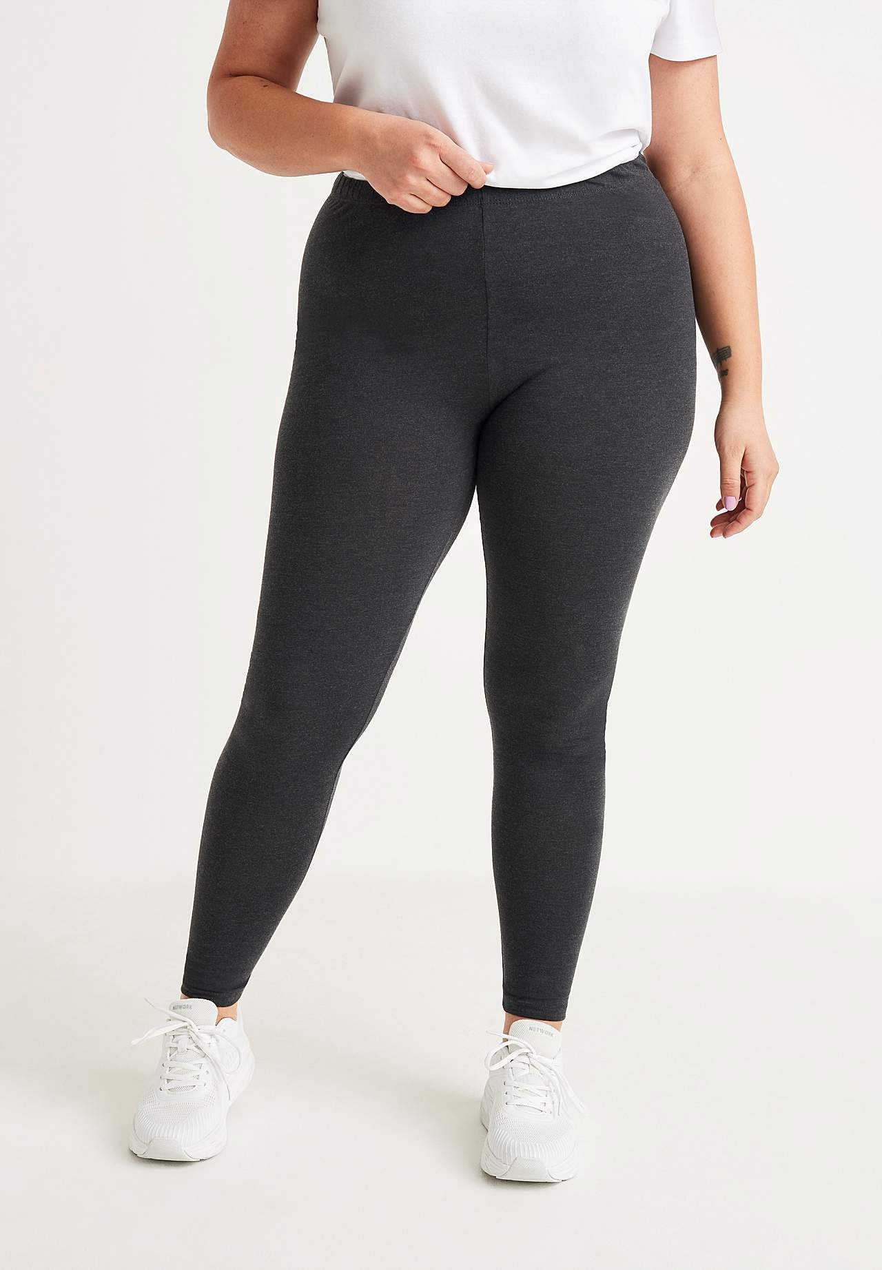 Legginsy z bawełny 2 sztuki